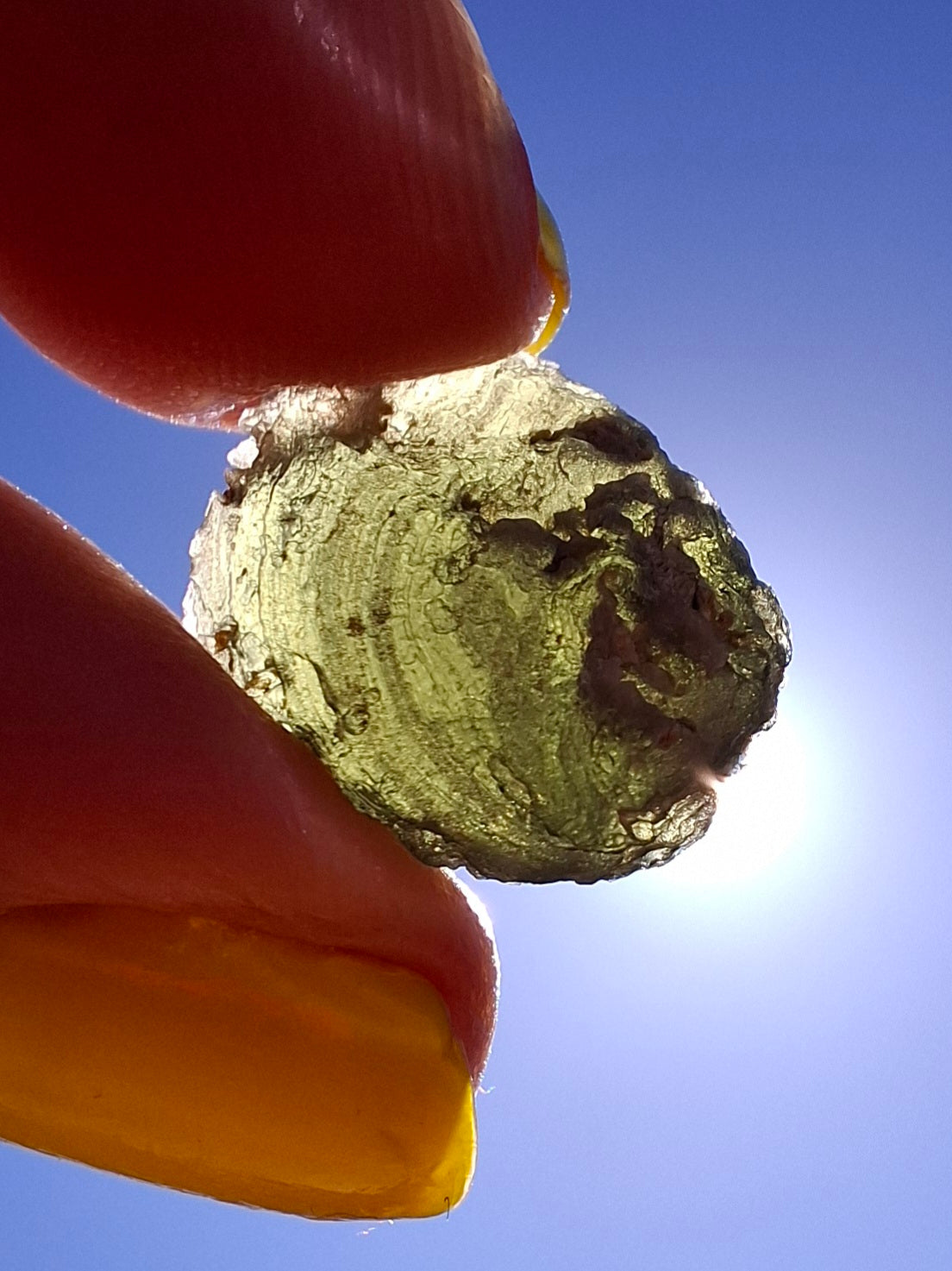 Moldavite Piece, 2.09g, Tektite (Ref: 1510)