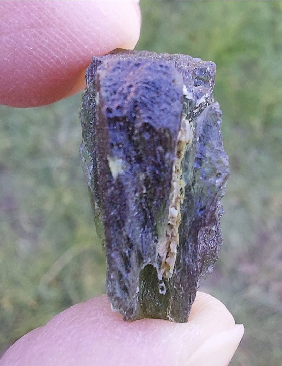 Moldavite Piece, NESMEN, 5.36g, Tektite (Ref: 1055)