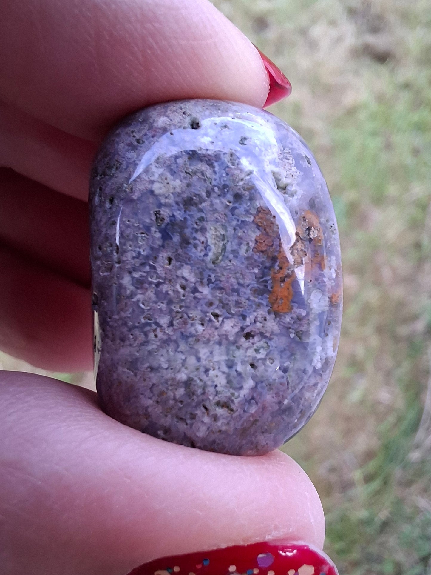 Ocean Jasper, Tumble Stone, Crystal (Ref: T205)