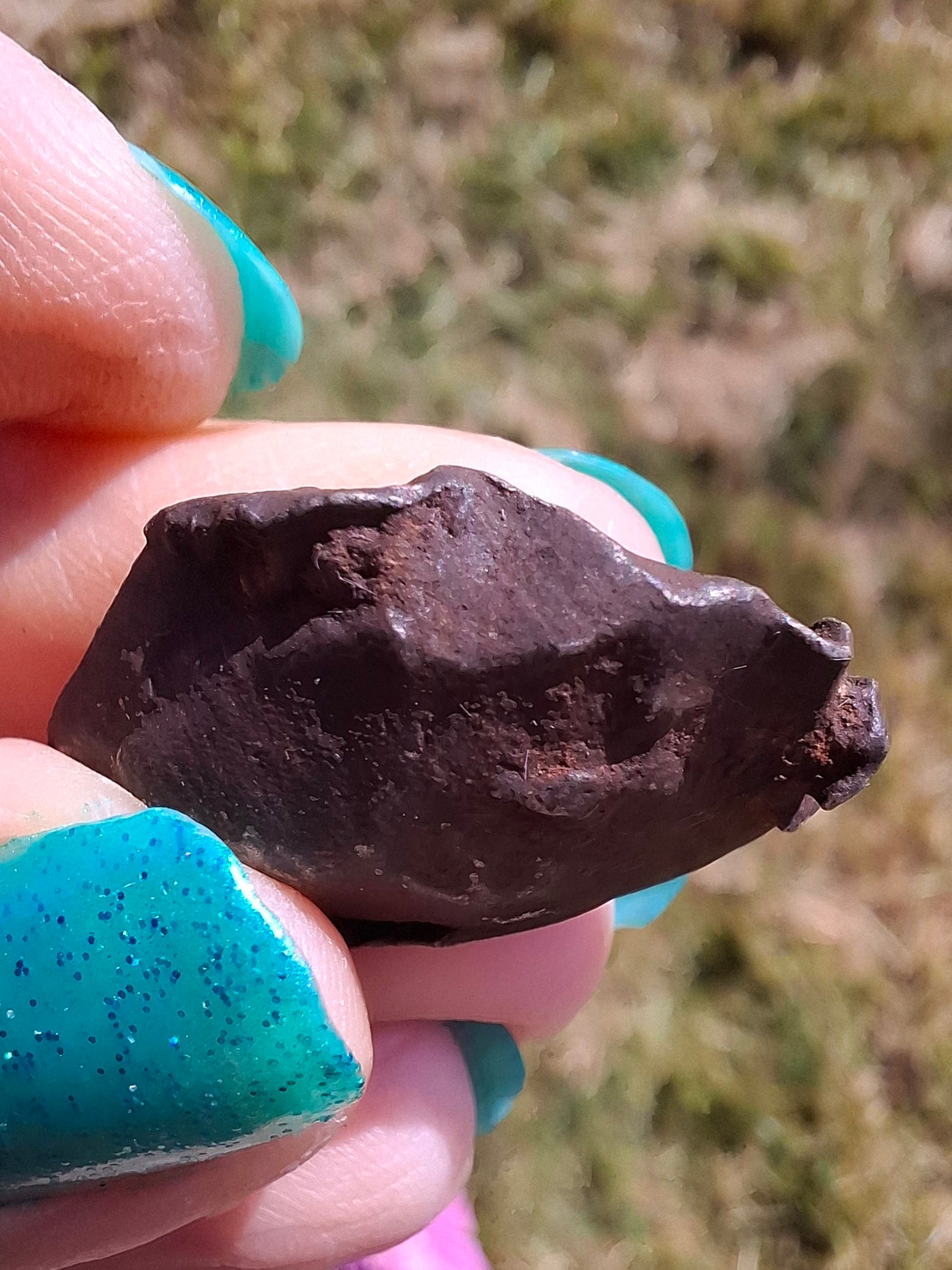 Gebel Kamil Iron Meteorite, 19.66g (Ref: K40)