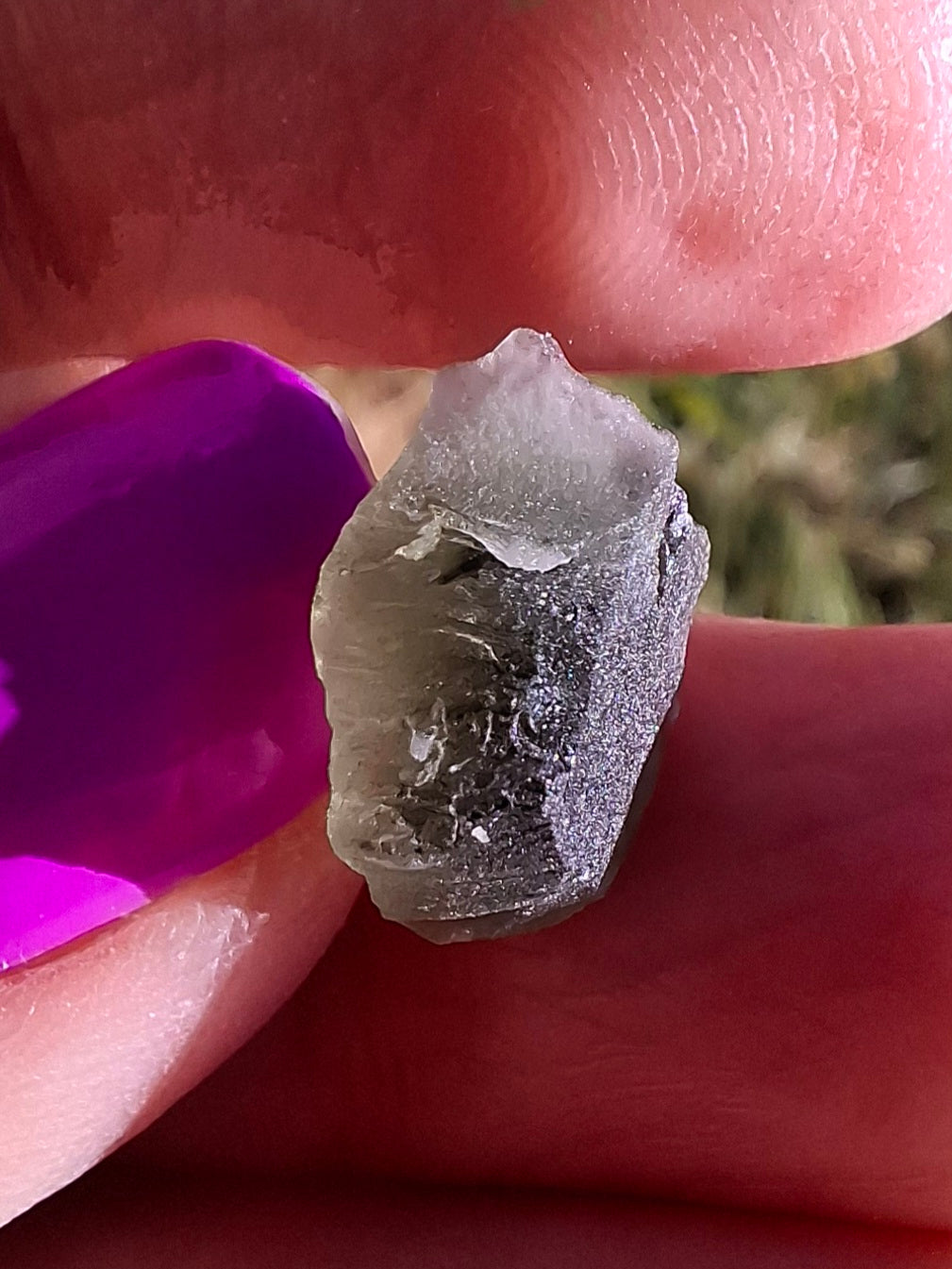 Moldavite Piece, 0.87g, Tektite (Ref: 1453)
