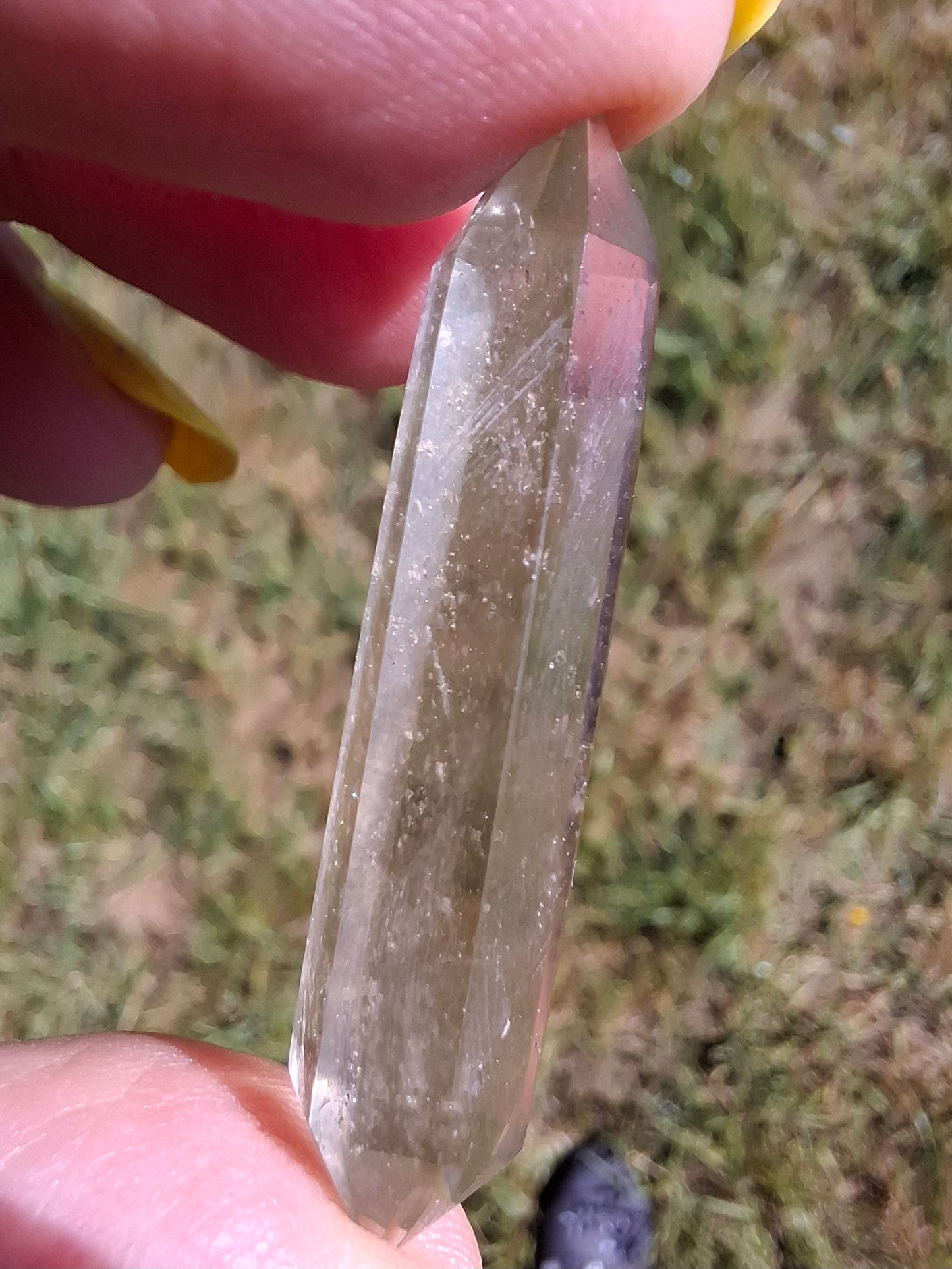 Libyan Desert Glass DT Carving, 3.93g, Tektite (Ref: LDT3)