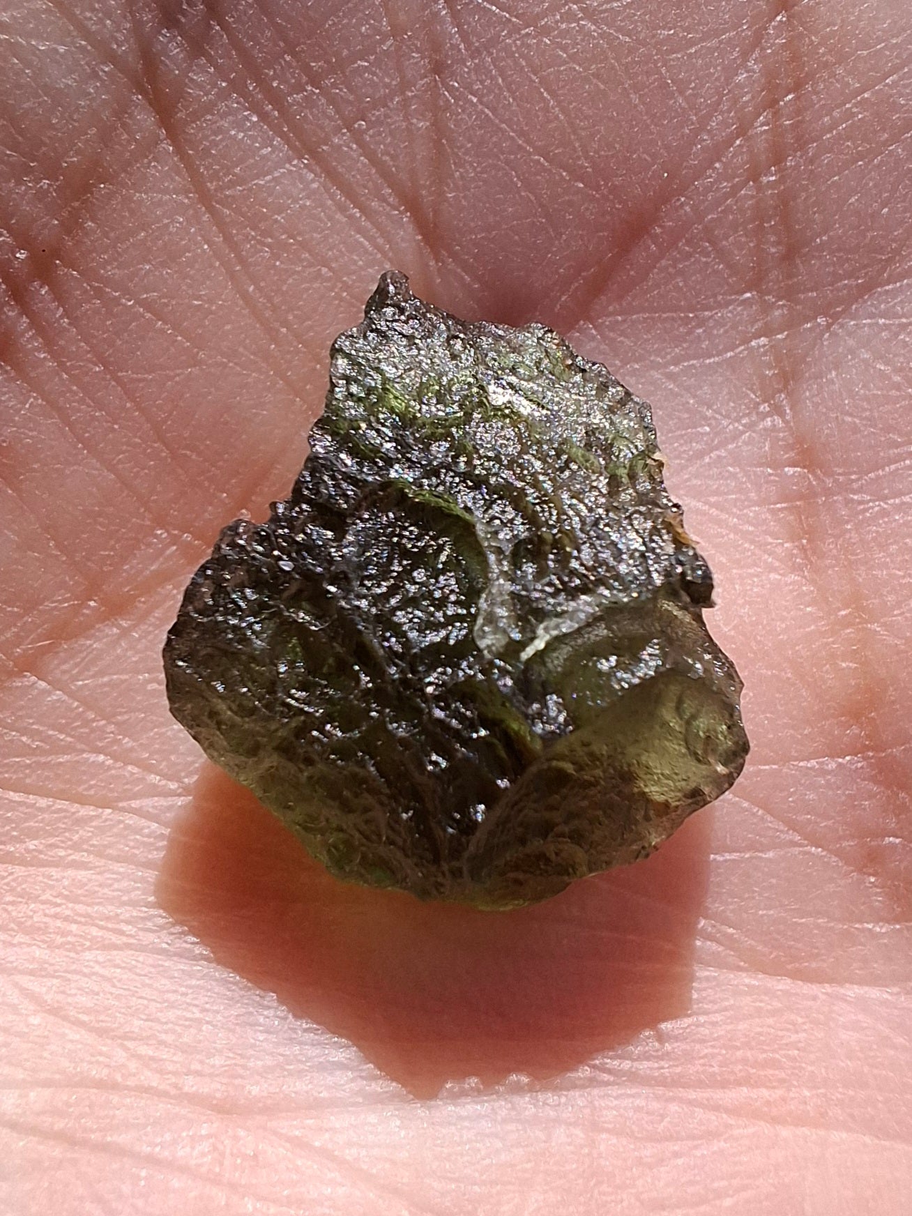 Moldavite Piece, 1.92g, Tektite (Ref: 1426)