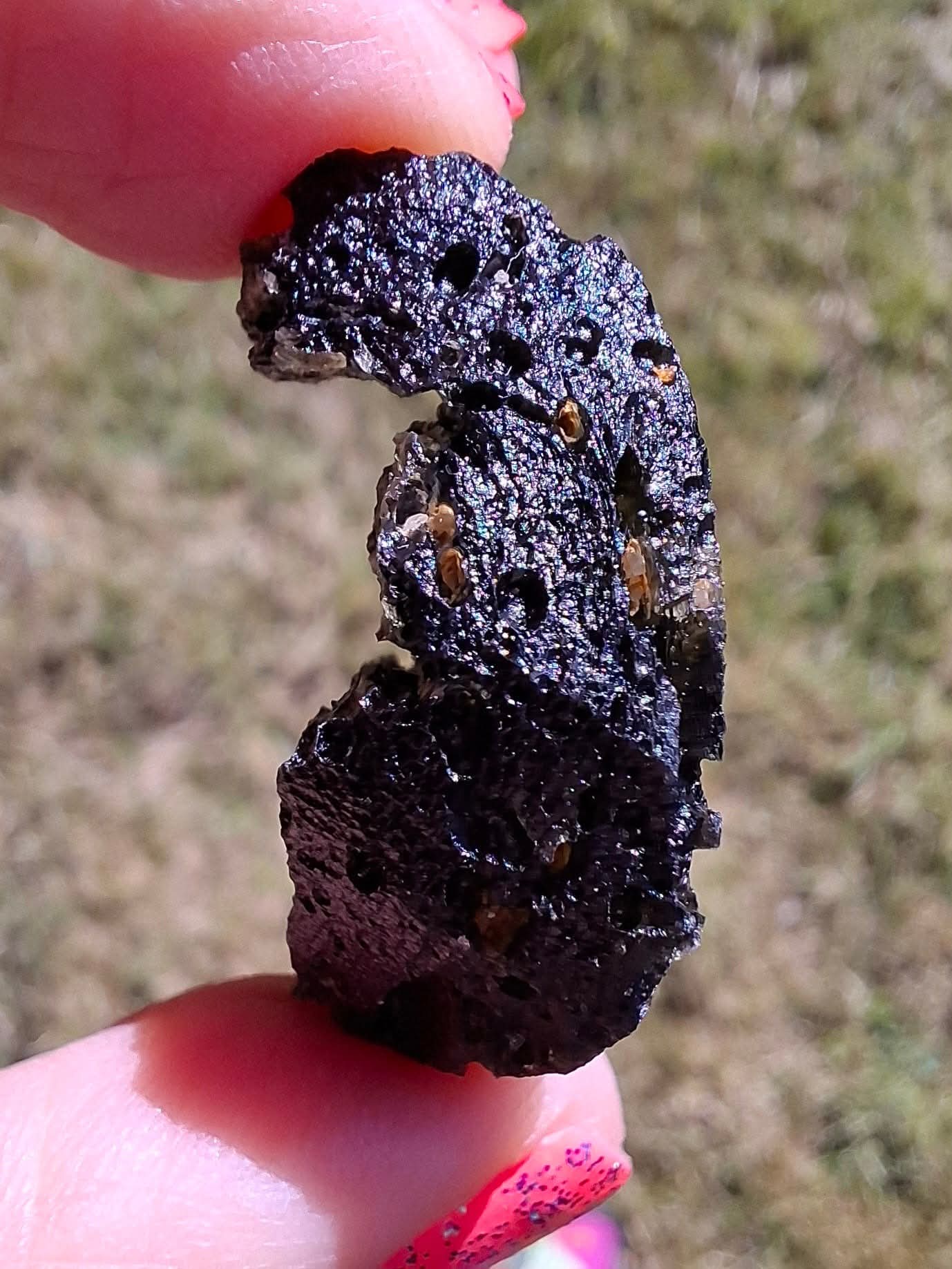Moldavite Piece, JAKULE, 11.41g, Tektite (Ref: 1176)