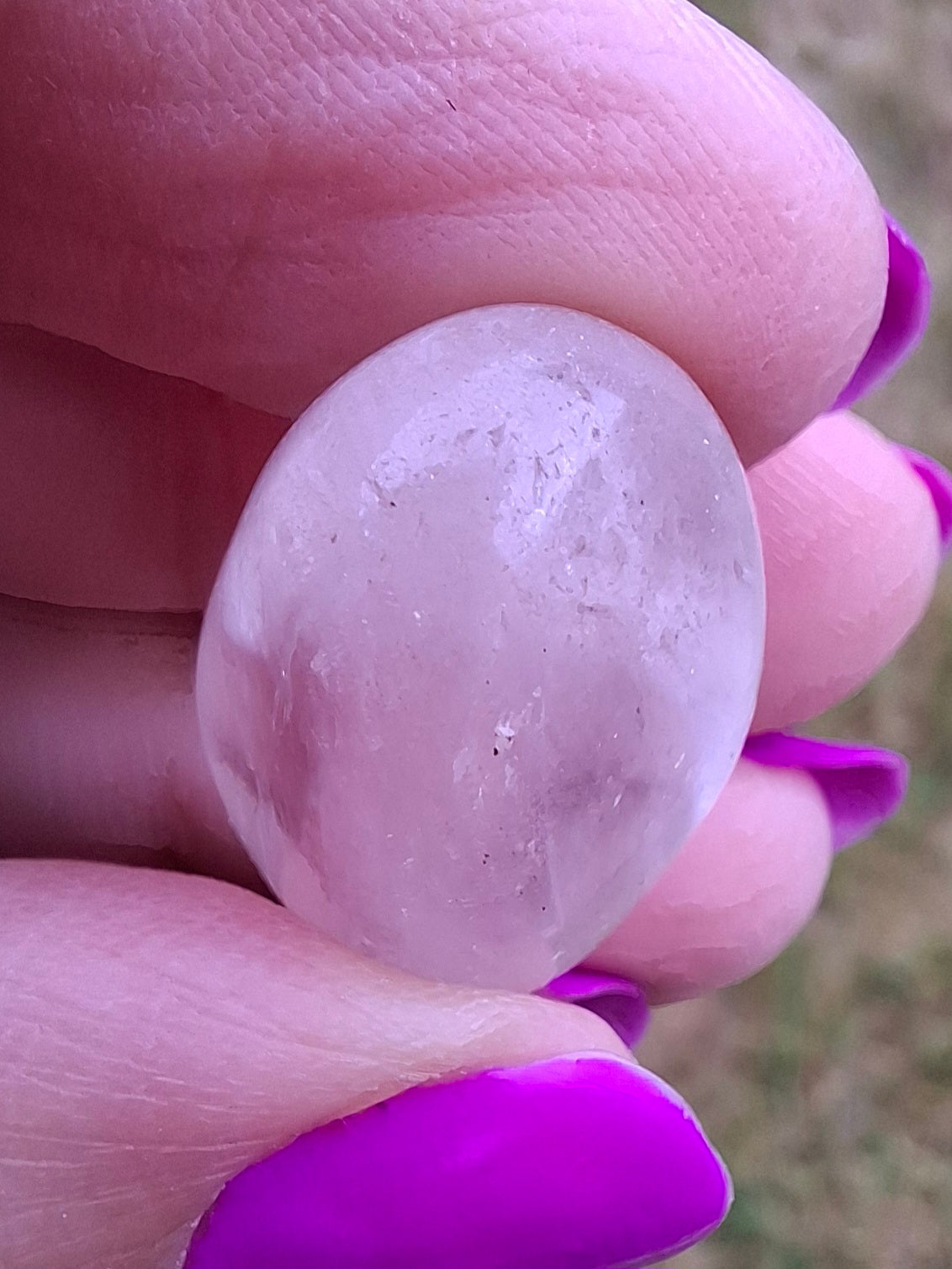 Clear Quartz, Tumble Stone, Crystal (Ref: T29)
