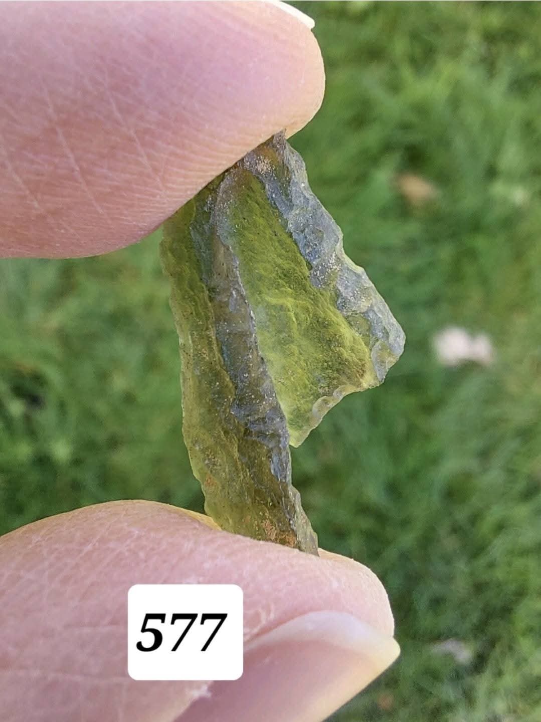 Moldavite Piece, 1.09g, Tektite (Ref: 577)
