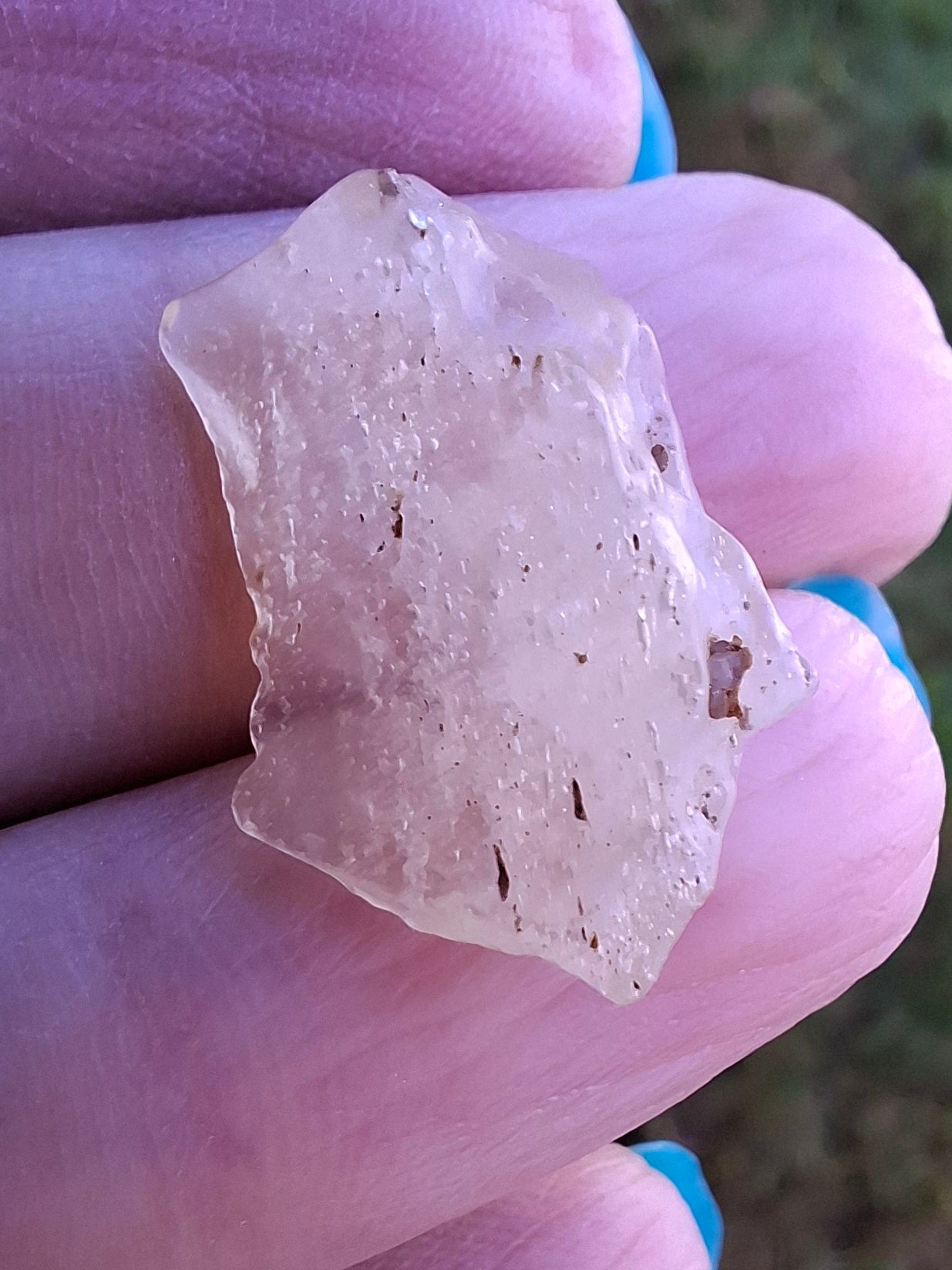Libyan Desert Glass Piece, 1.90g, Tektite