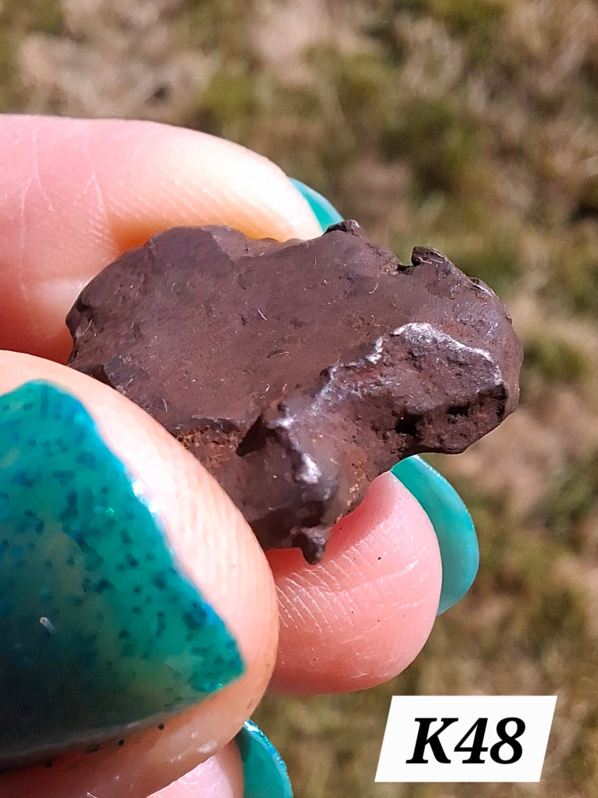 Gebel Kamil Iron Meteorite, 11.21g (Ref: K48)