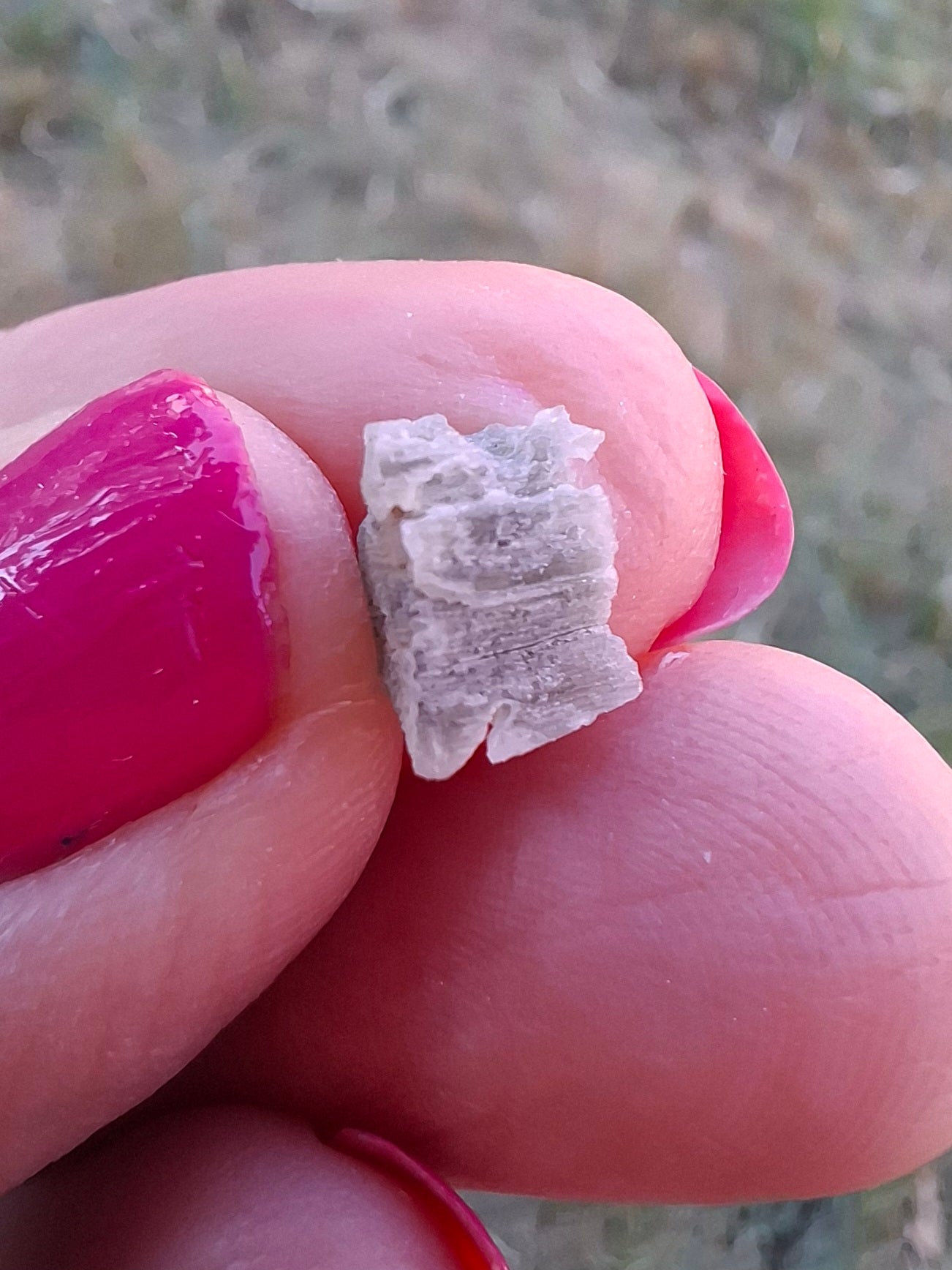 Moldavite Piece, SNOWFLAKE, FROSTED, BRUSNA, 0.36g, Tektite (Ref: 1506)