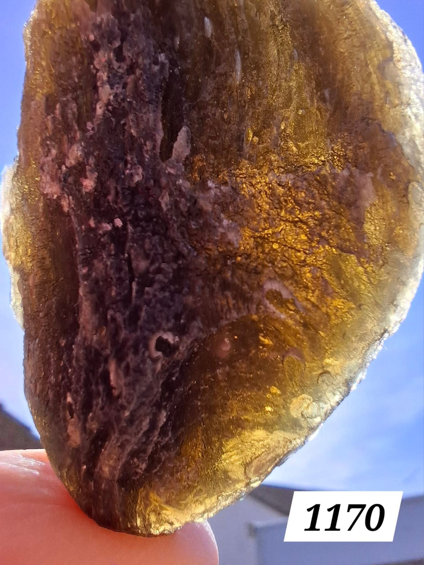 Moldavite Piece, NESMEN HURKA,  26.87g, Tektite (Ref: 1170)