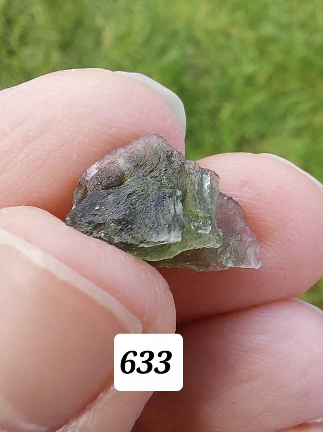 Moldavite Piece, 1.00g, Tektite (Ref: 633)