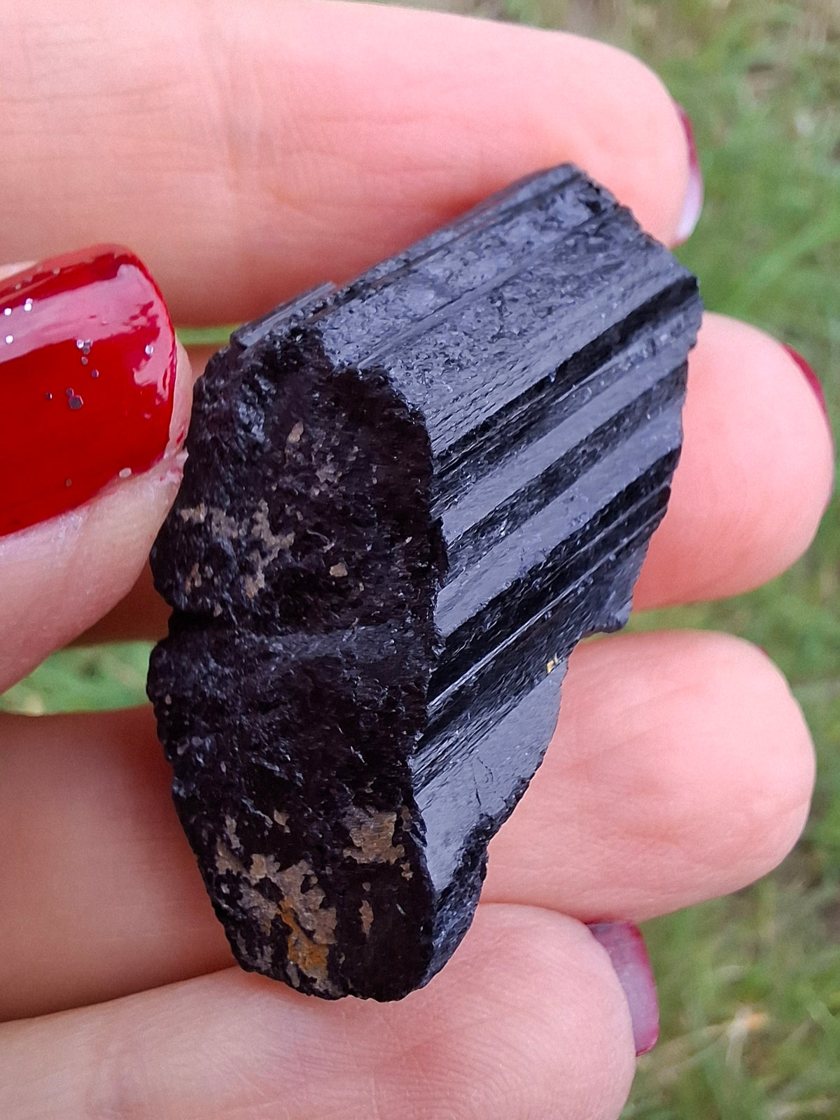 Black Tourmaline RAW, 14.77g, Crystal, (Ref: RBT1)