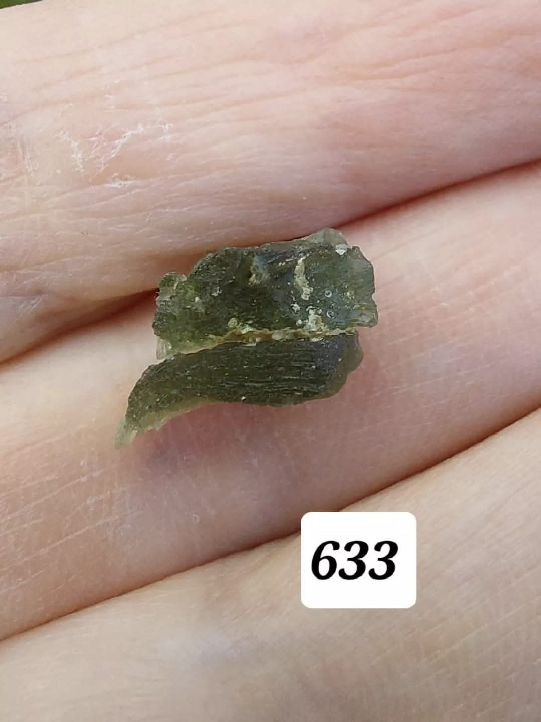 Moldavite Piece, 1.00g, Tektite (Ref: 633)