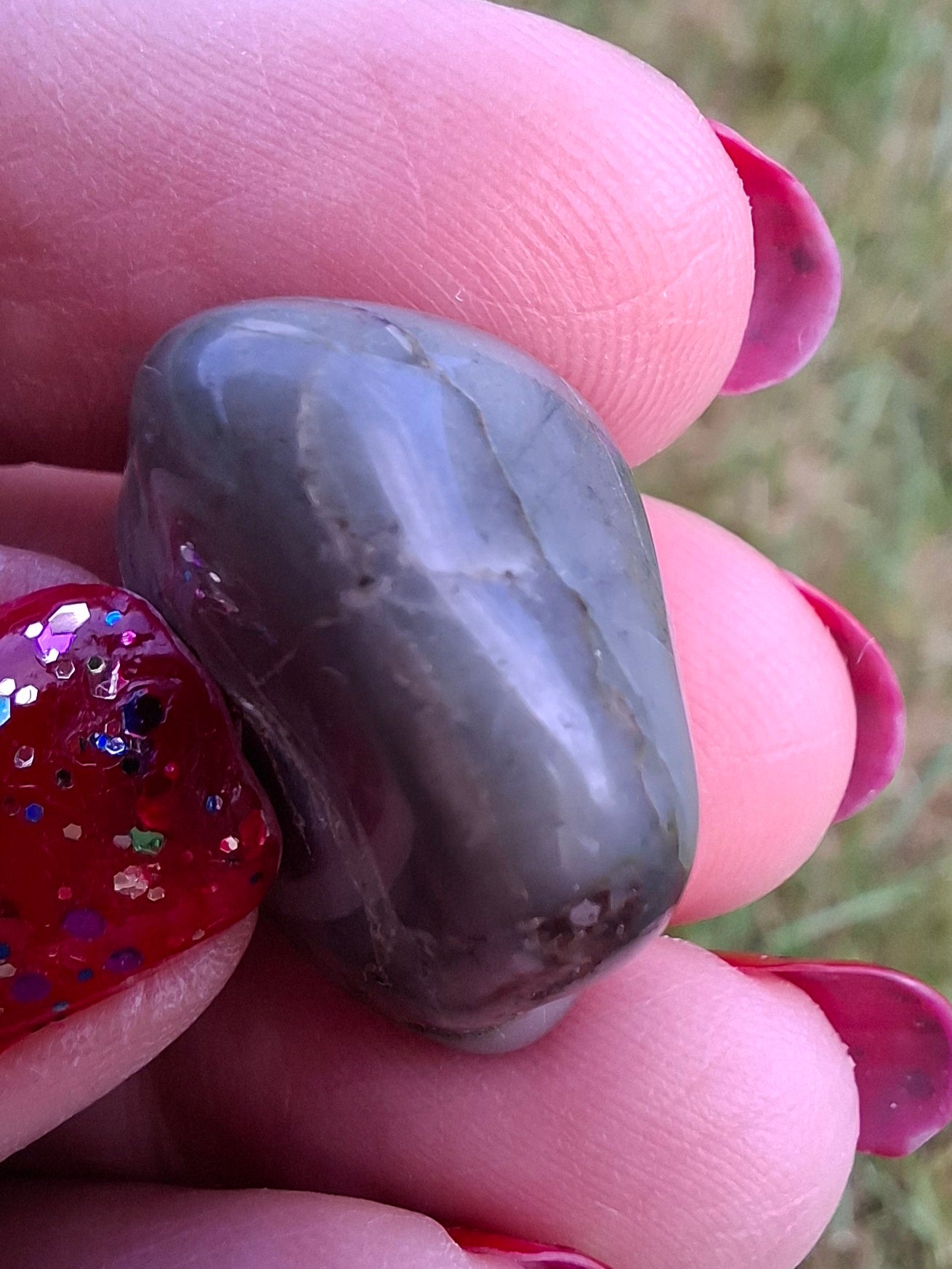 African Blood Stone, Tumble Stone, Crystal (Ref: T174)