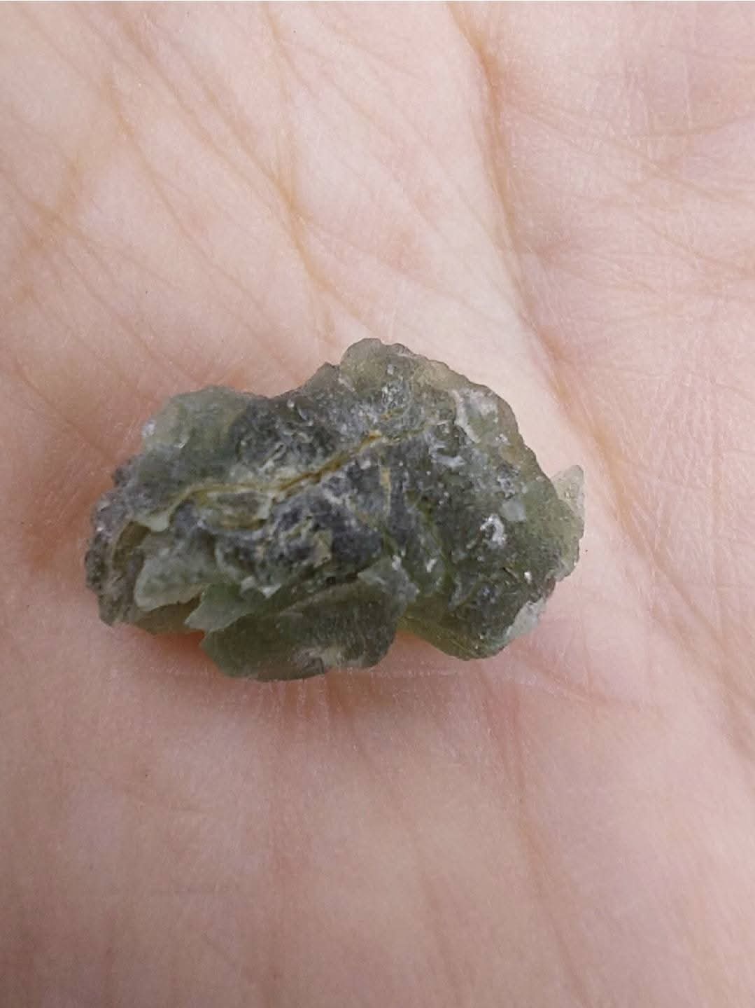 Moldavite Piece, 1.82g, Tektite (Ref: E172)