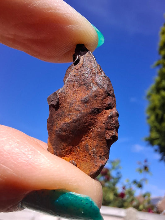Gebel Kamil Iron Meteorite, 9.78g (Ref: K39)