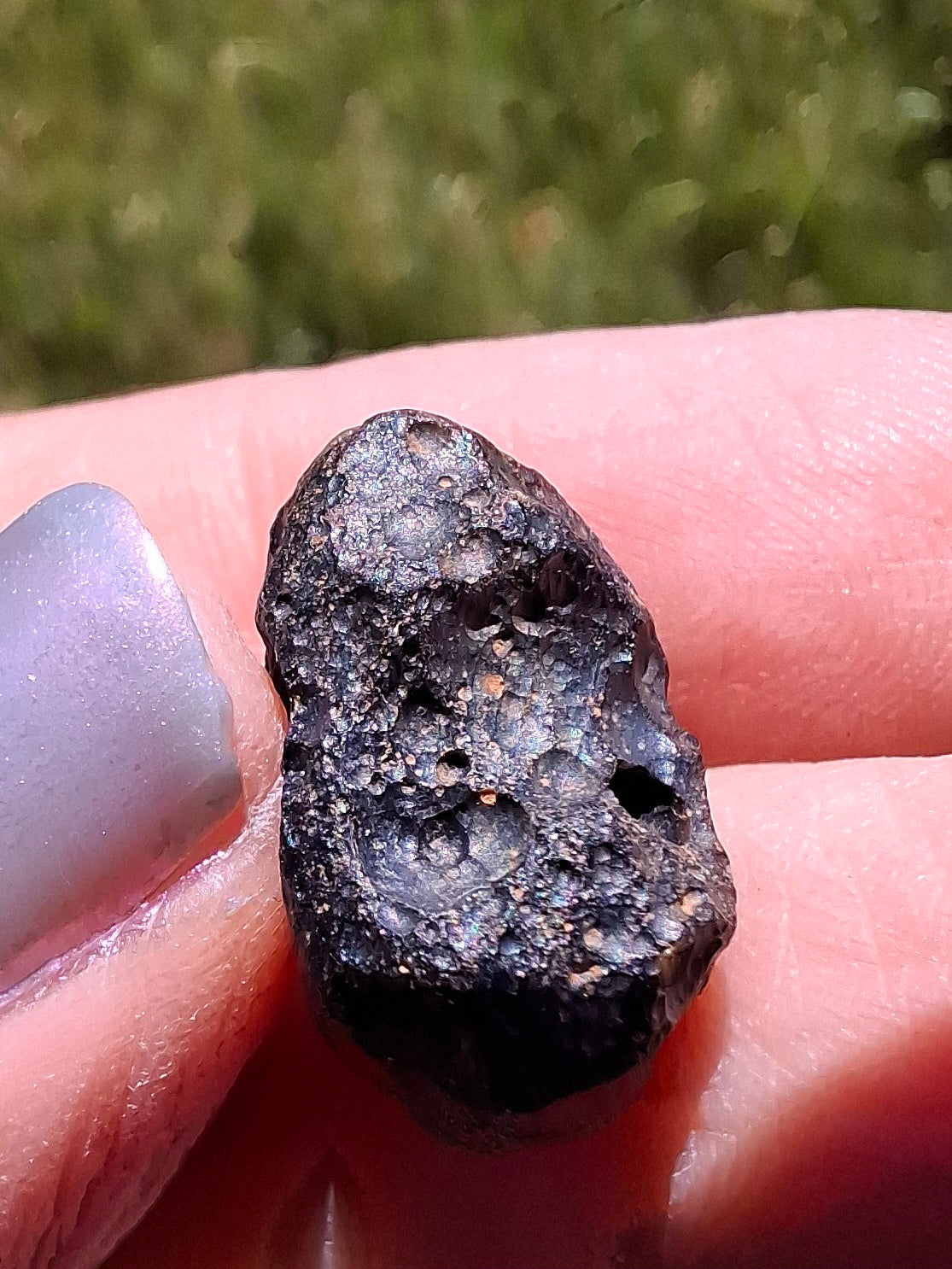 Ivory Coast (Ivorite), RAREST TEKTITE IN THE WORLD, 2.76g, Tektite (Ref: IV1)