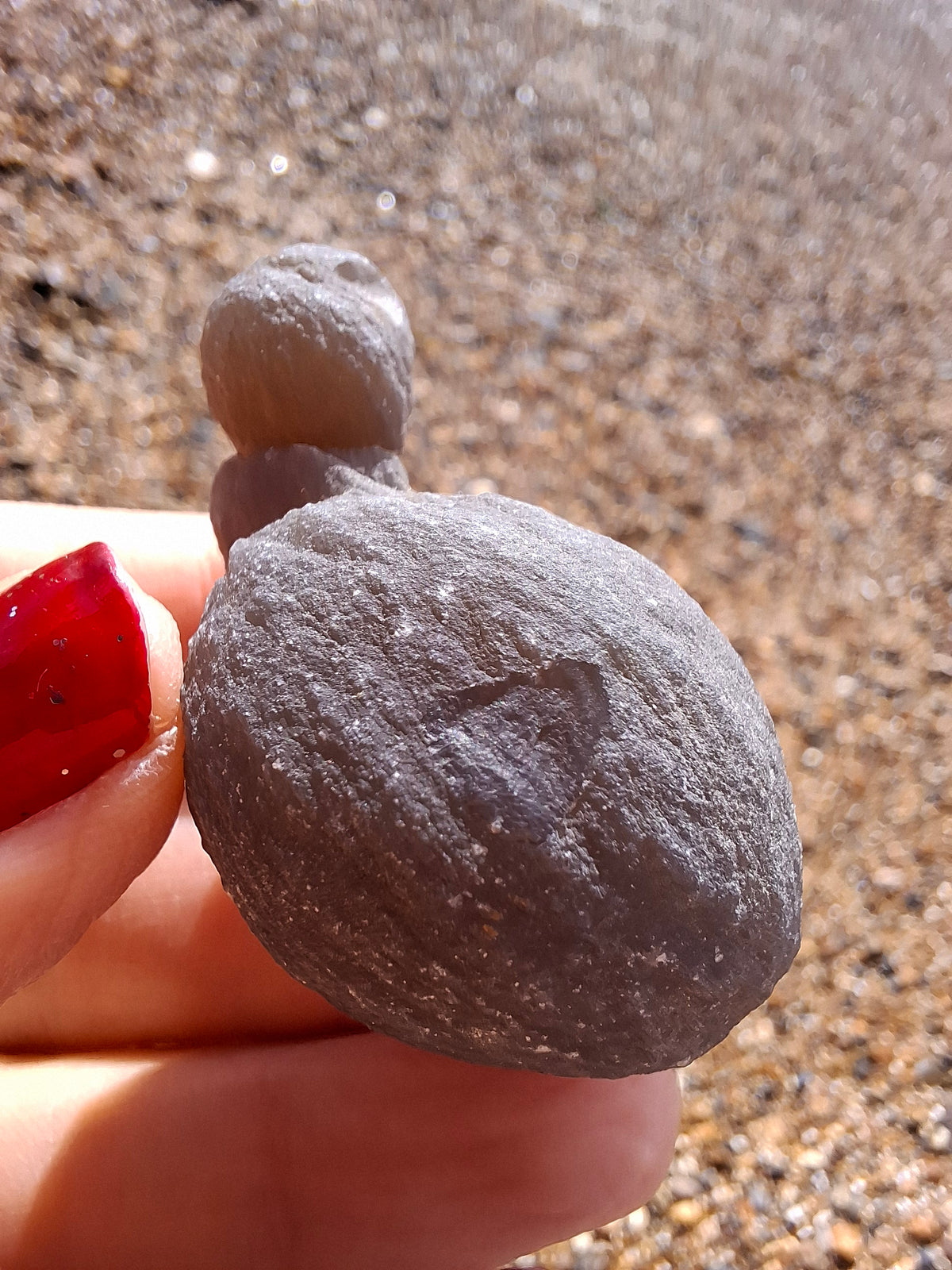Nebula Chalcedony, 37.96g, Fossil (Ref: NC7)