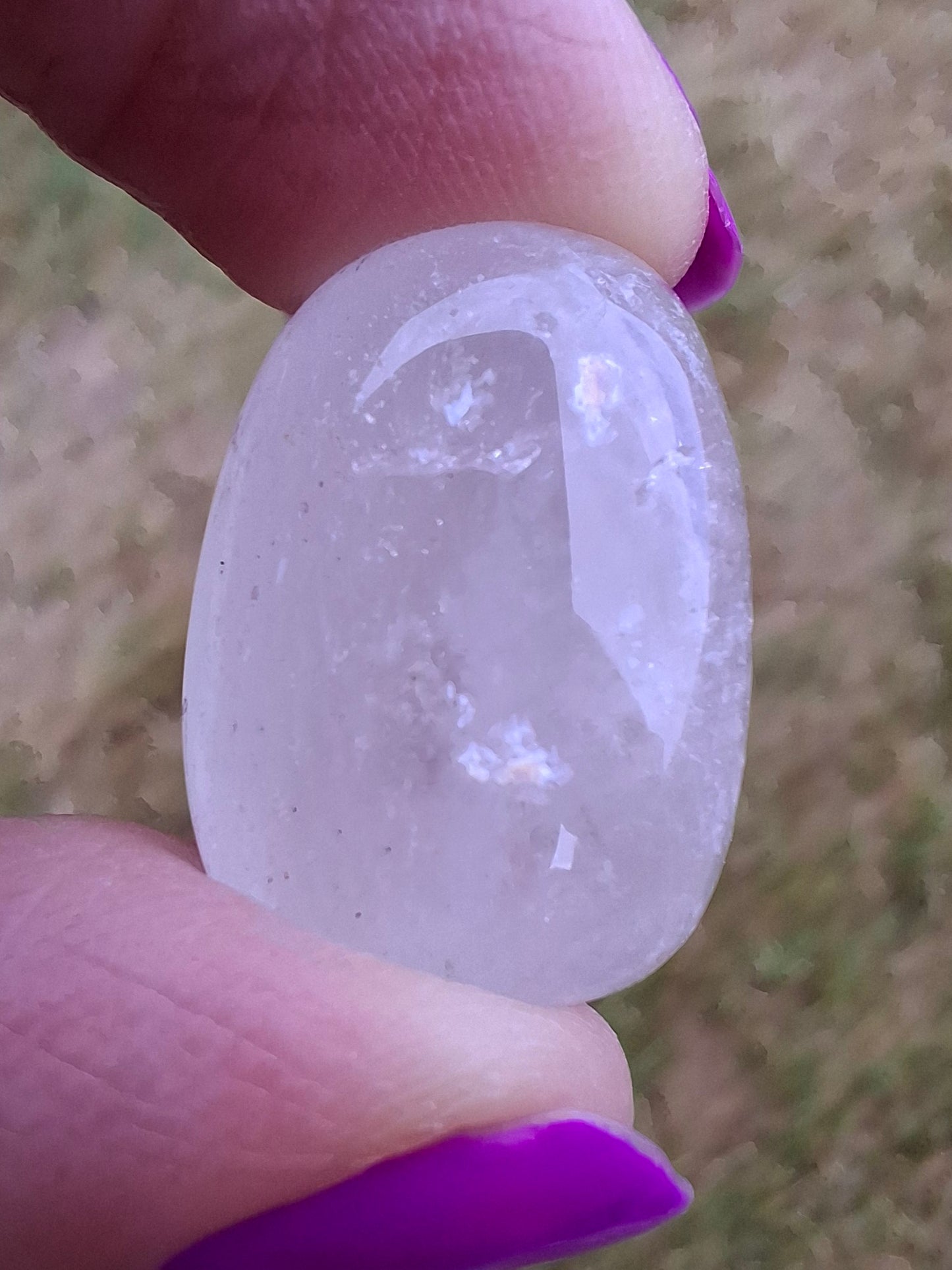 Clear Quartz, Tumble Stone, Crystal (Ref: T33)