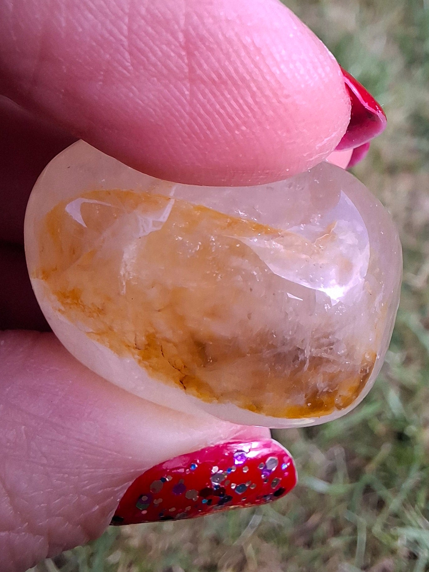 Golden Healer, Tumble Stone, Crystal (Ref: T193)