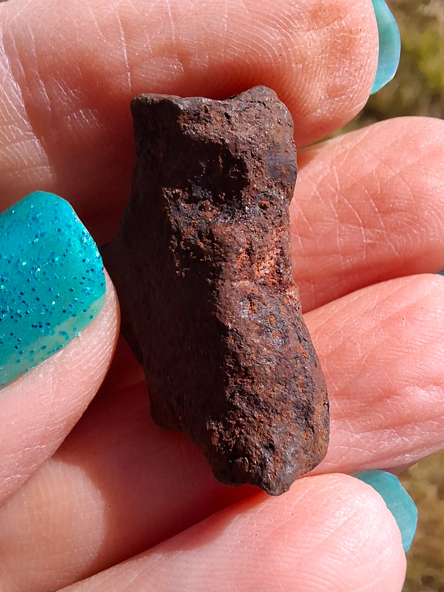 Gebel Kamil Iron Meteorite, 13.75g (Ref: K42)