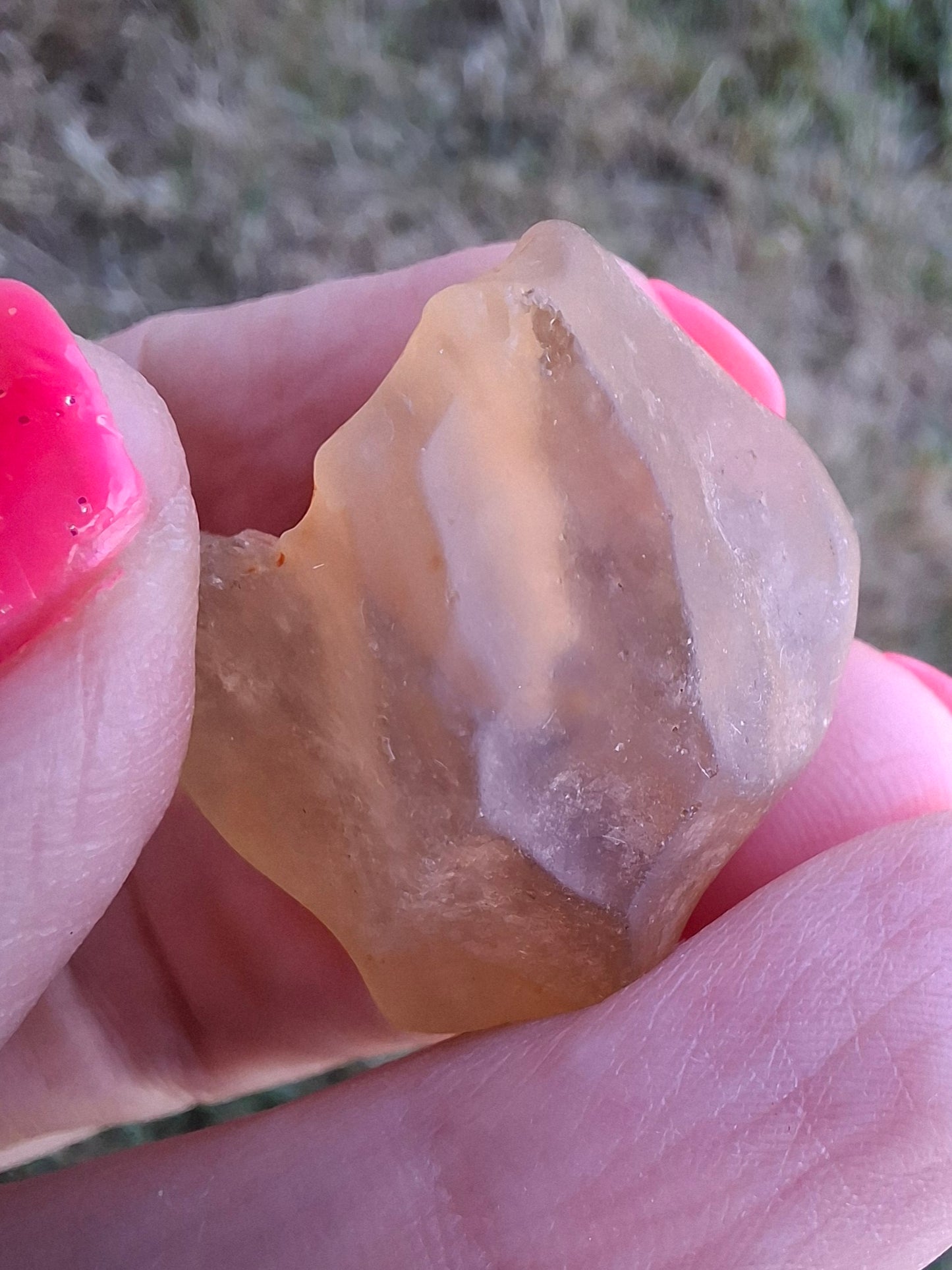 Libyan Desert Glass (darker) Piece, 10.32g, Tektite (Ref: L1376)