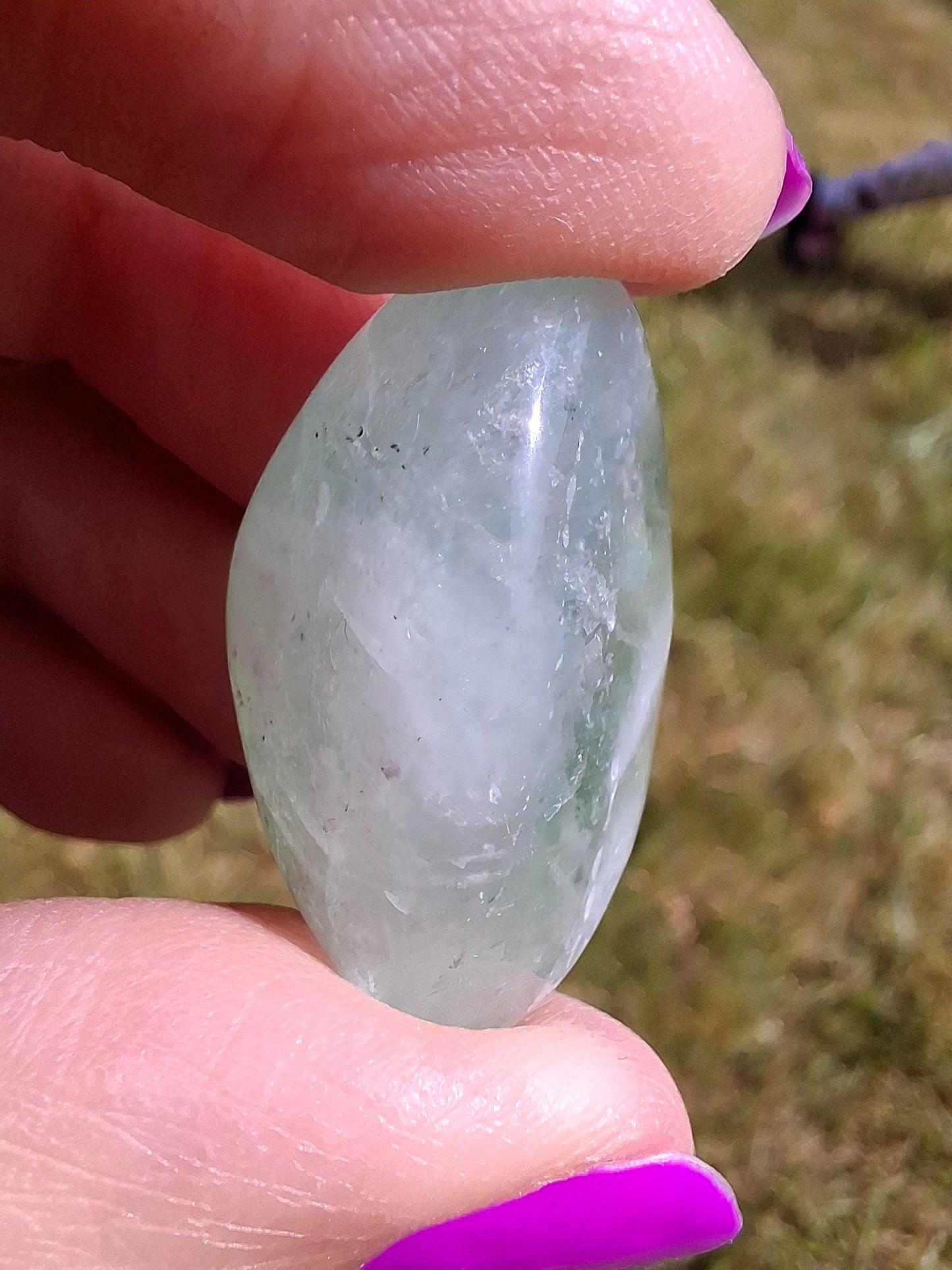 Fluorite, Tumble Stone, Crystal (Ref: T56)