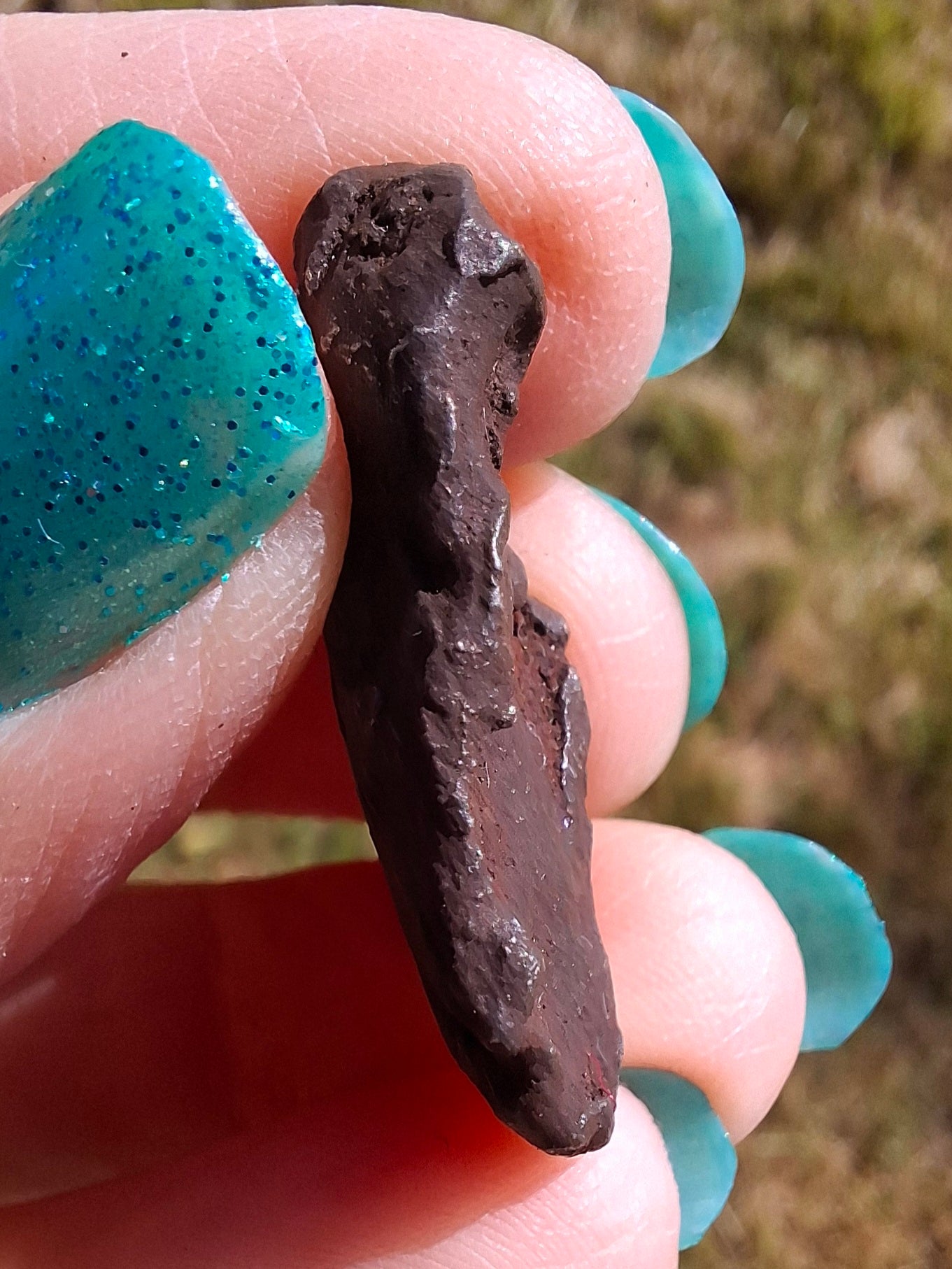 Gebel Kamil Iron Meteorite, 10.78g (Ref: K37)