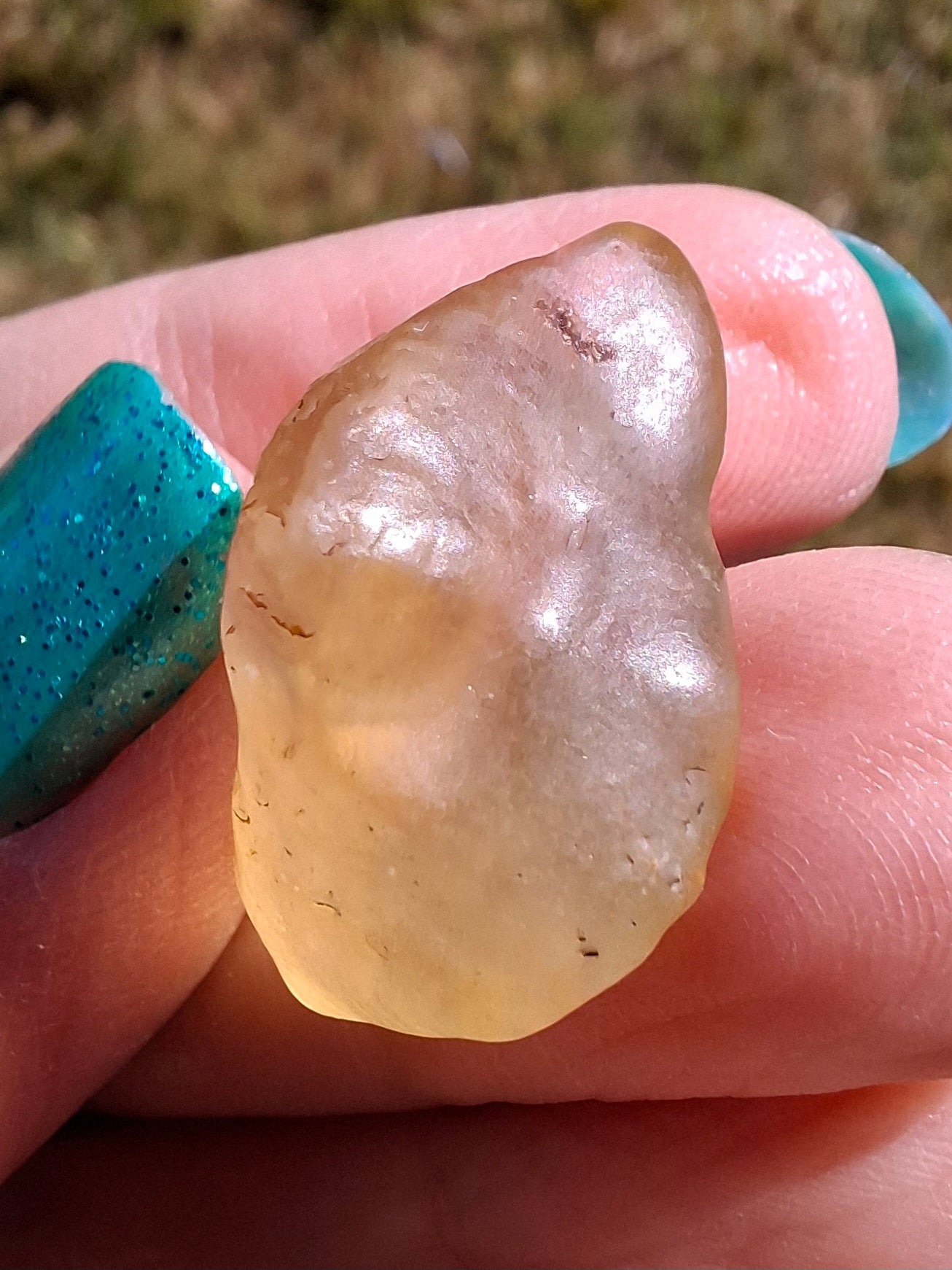 Libyan Desert Glass Piece, 4.76g, Tektite
