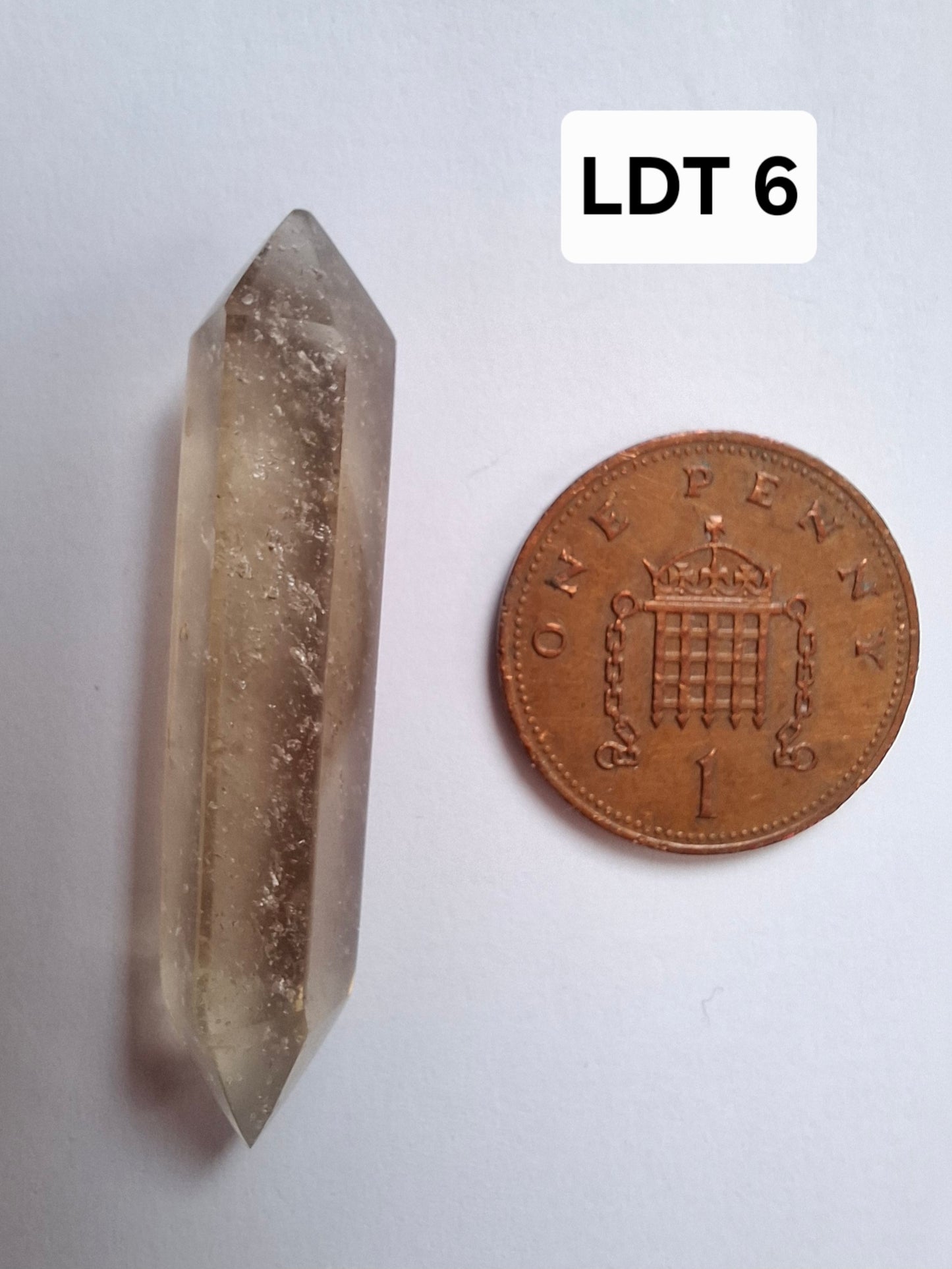 Libyan Desert Glass DT Carving, 4.22g, Tektite (Ref: LDT6)