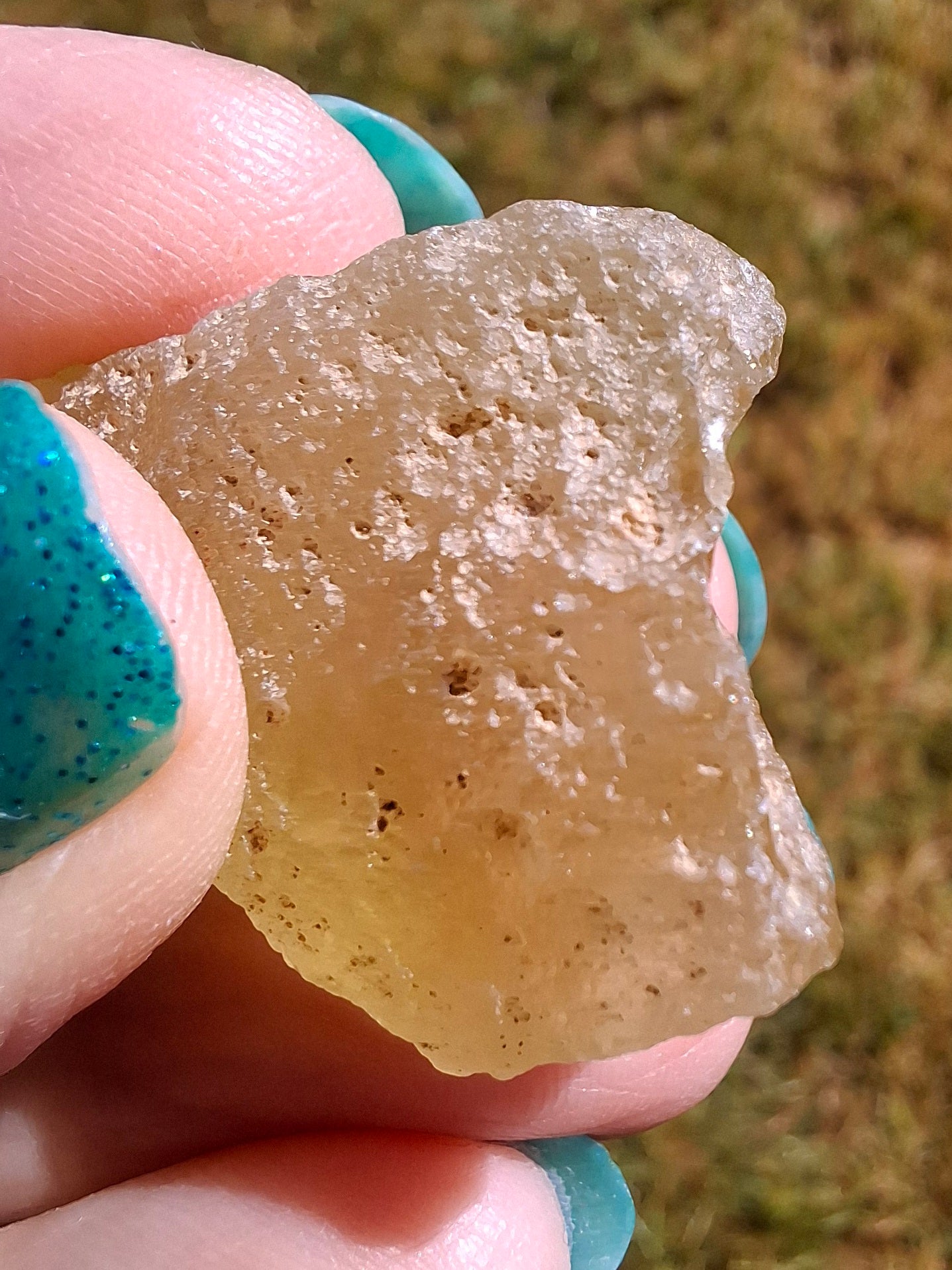 Libyan Desert Glass Piece, 10.15g, Tektite
