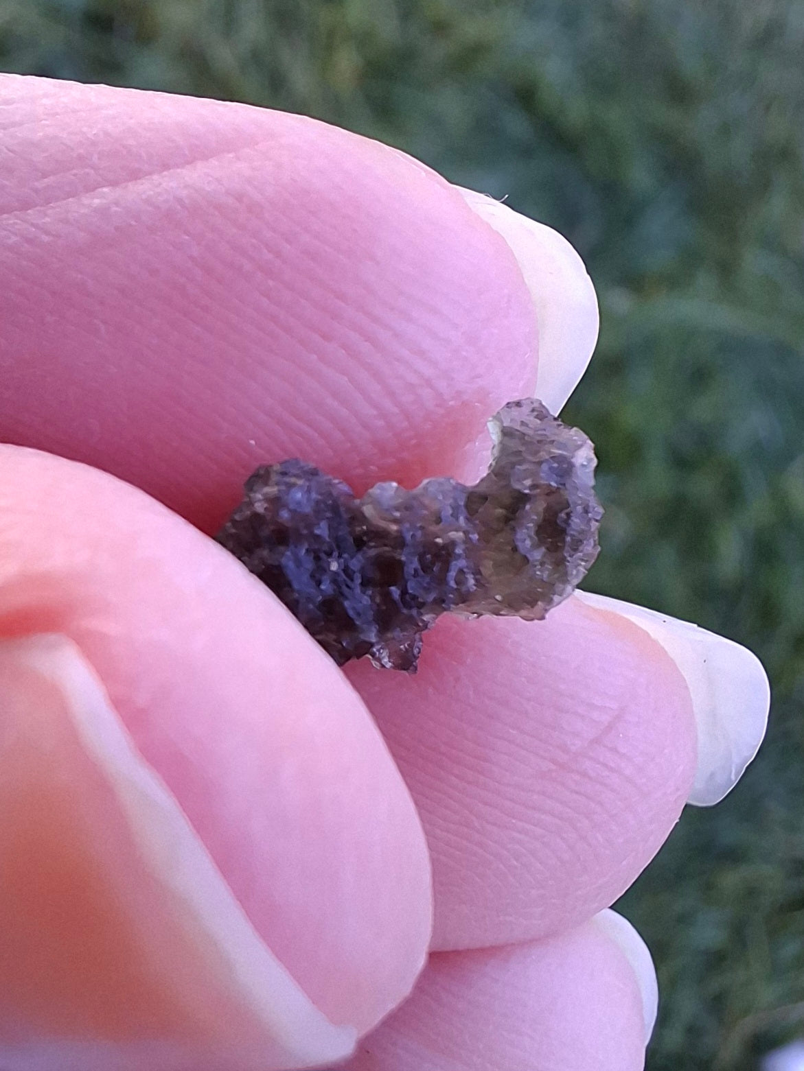 Moldavite Piece, 0.33g, Tektite (Ref: 1519)