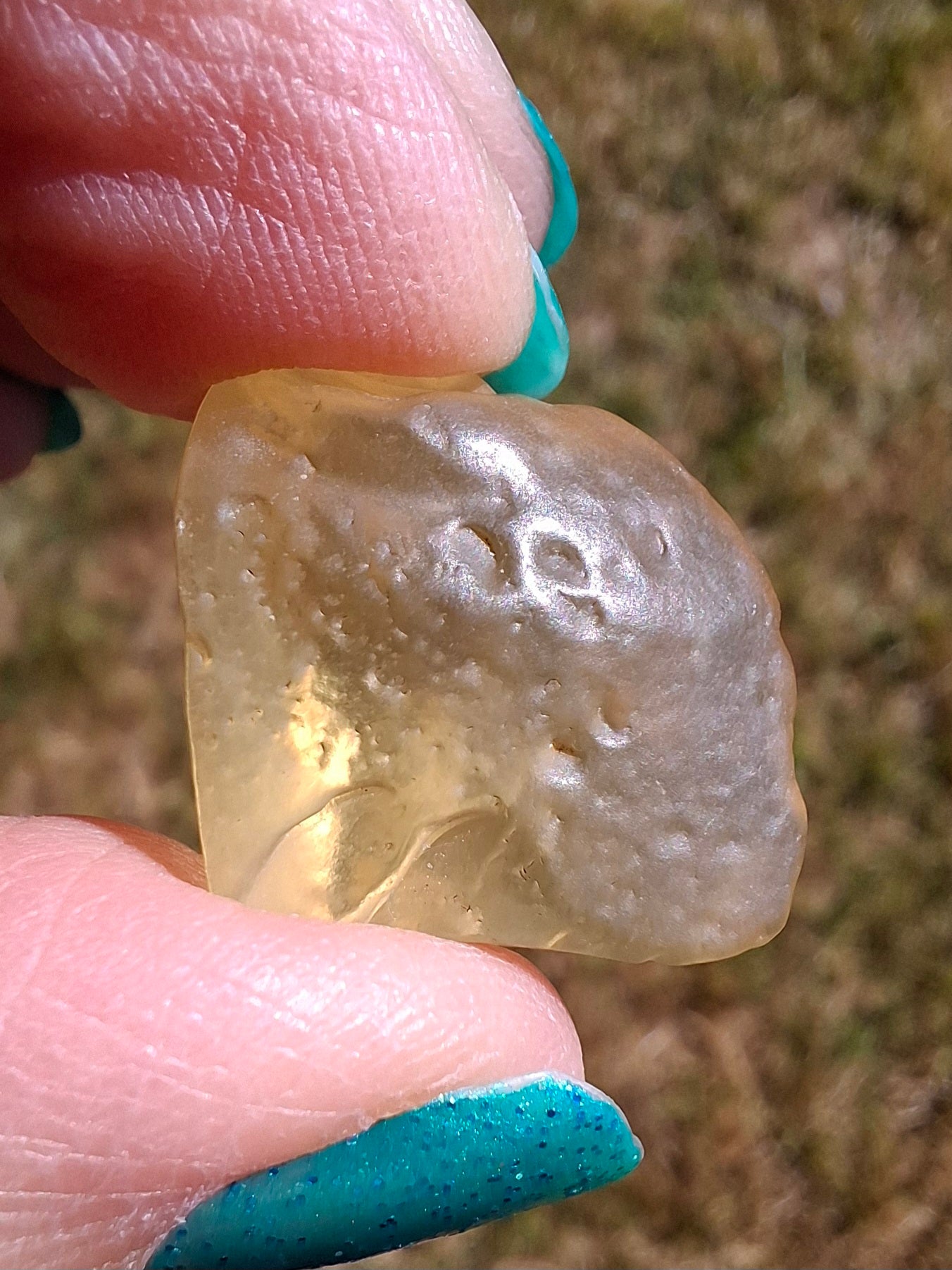 Libyan Desert Glass Piece, 4.53g, Tektite