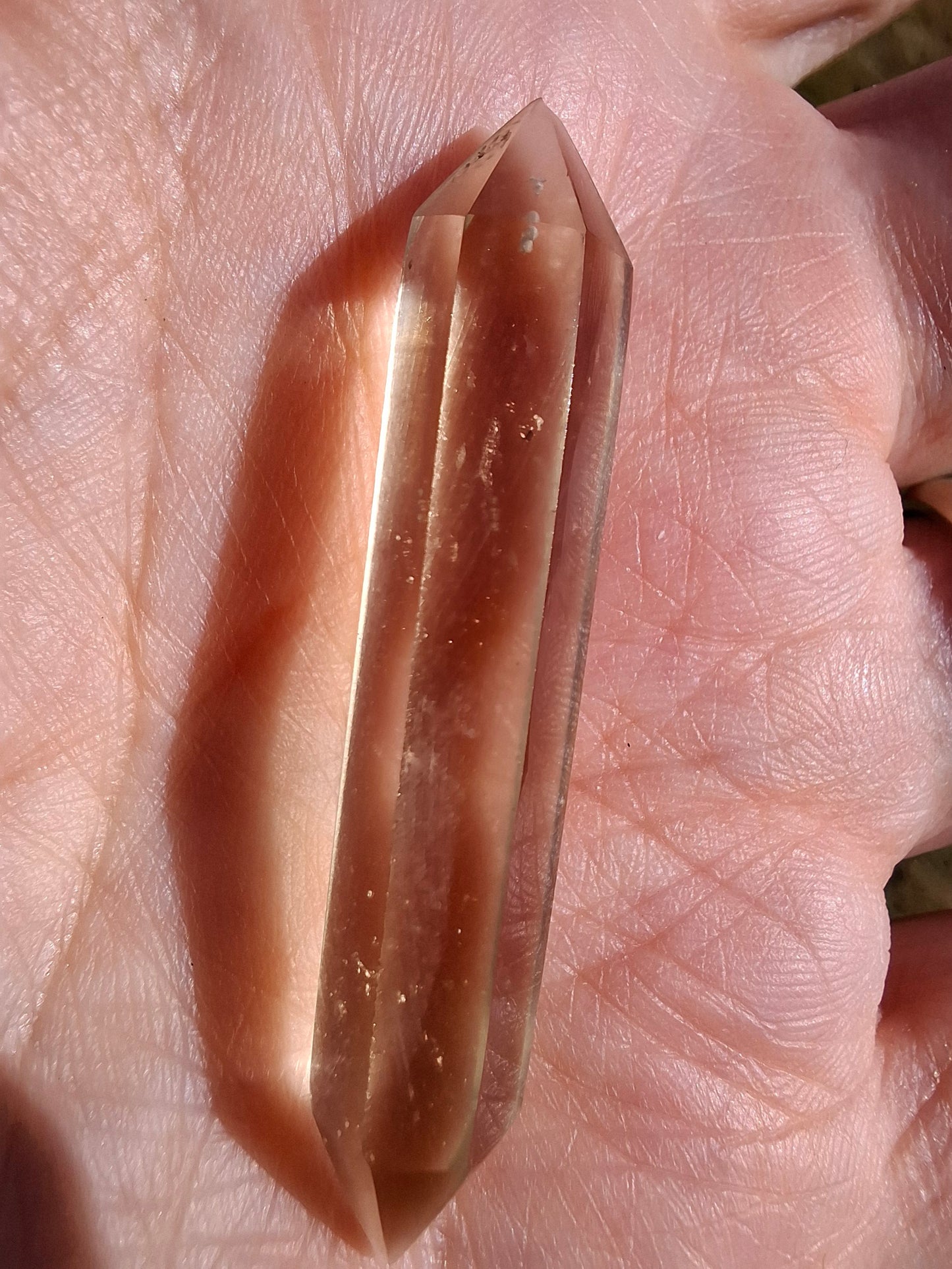 Libyan Desert Glass DT Carving, 4.68g, Tektite (Ref: LDT7)