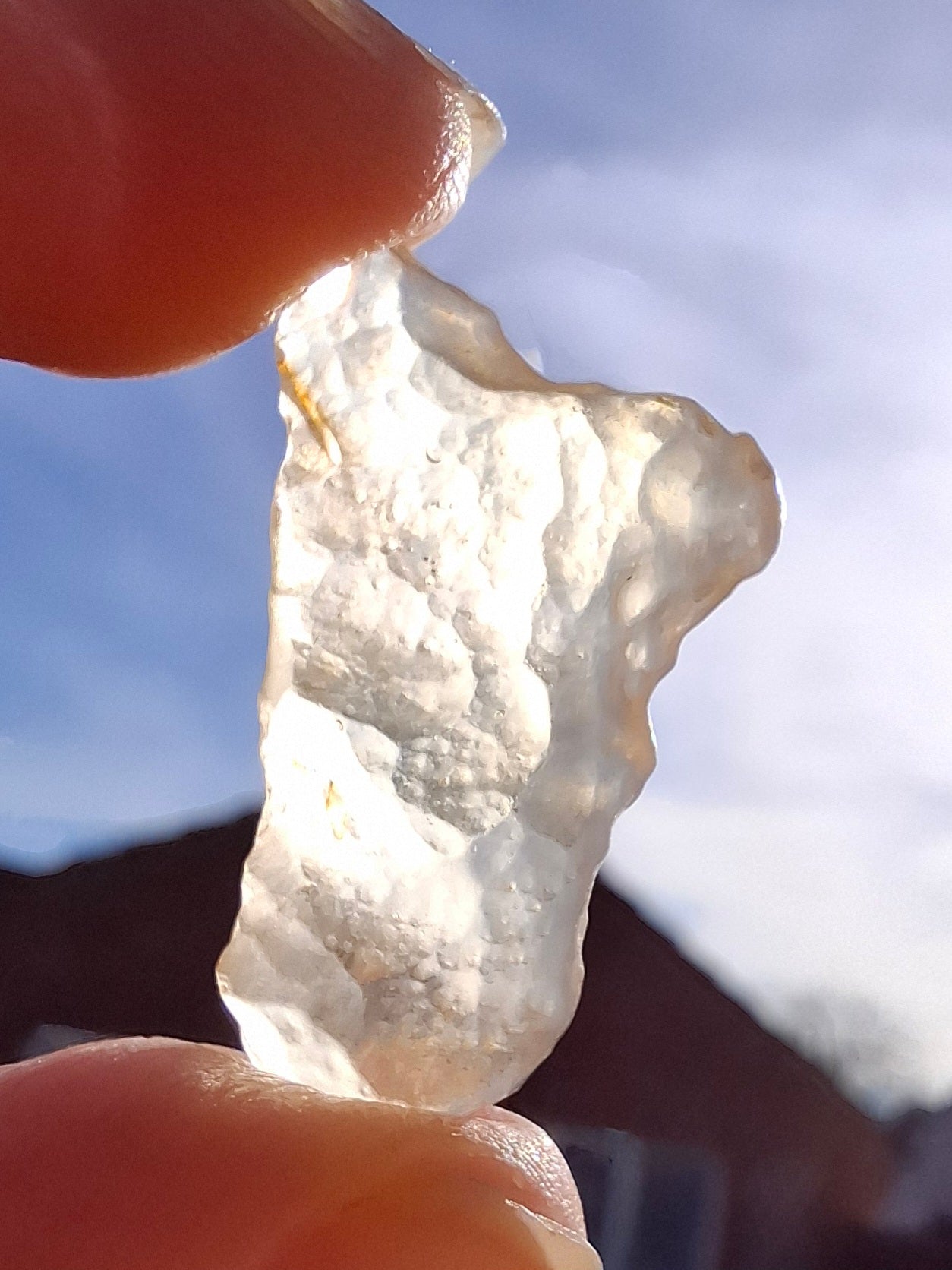 Libyan Desert Glass small Piece, 2.30g, Tektite (Ref: L1355)