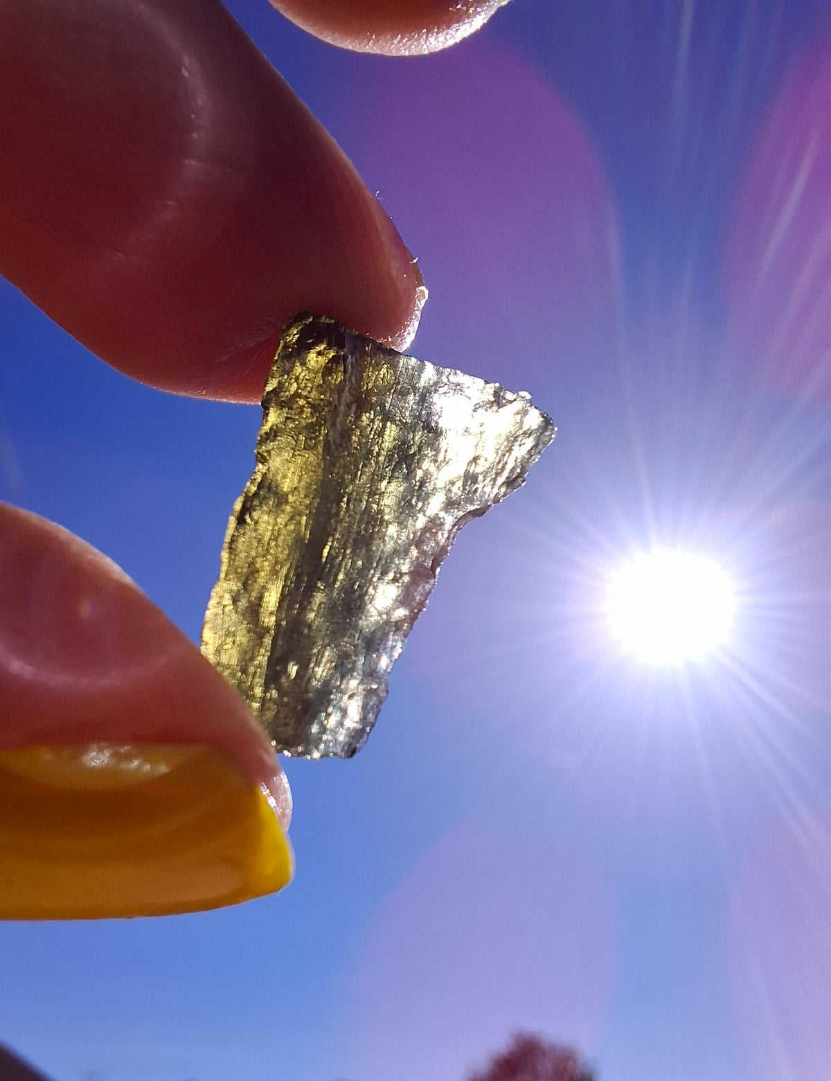 Moldavite Piece, 1.10g, Tektite (Ref: 1515)