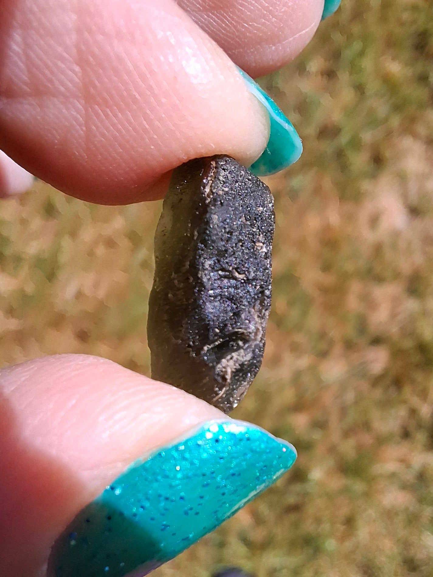 Moldavite Piece, 1.52g, Tektite (Ref: 1425)