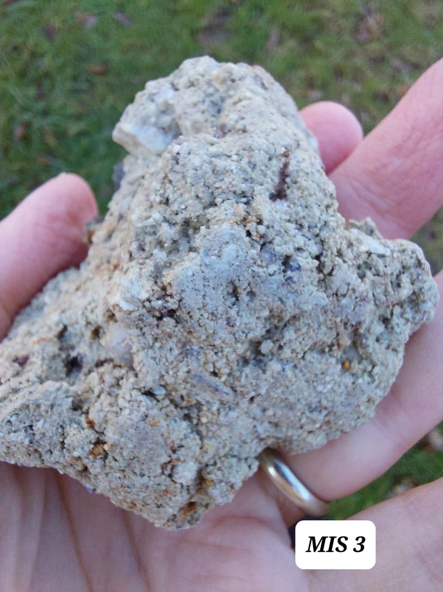 Moldavite In-Situ (in matrix), Besednice, Est- 3g, Tektite (Ref: MIS3)