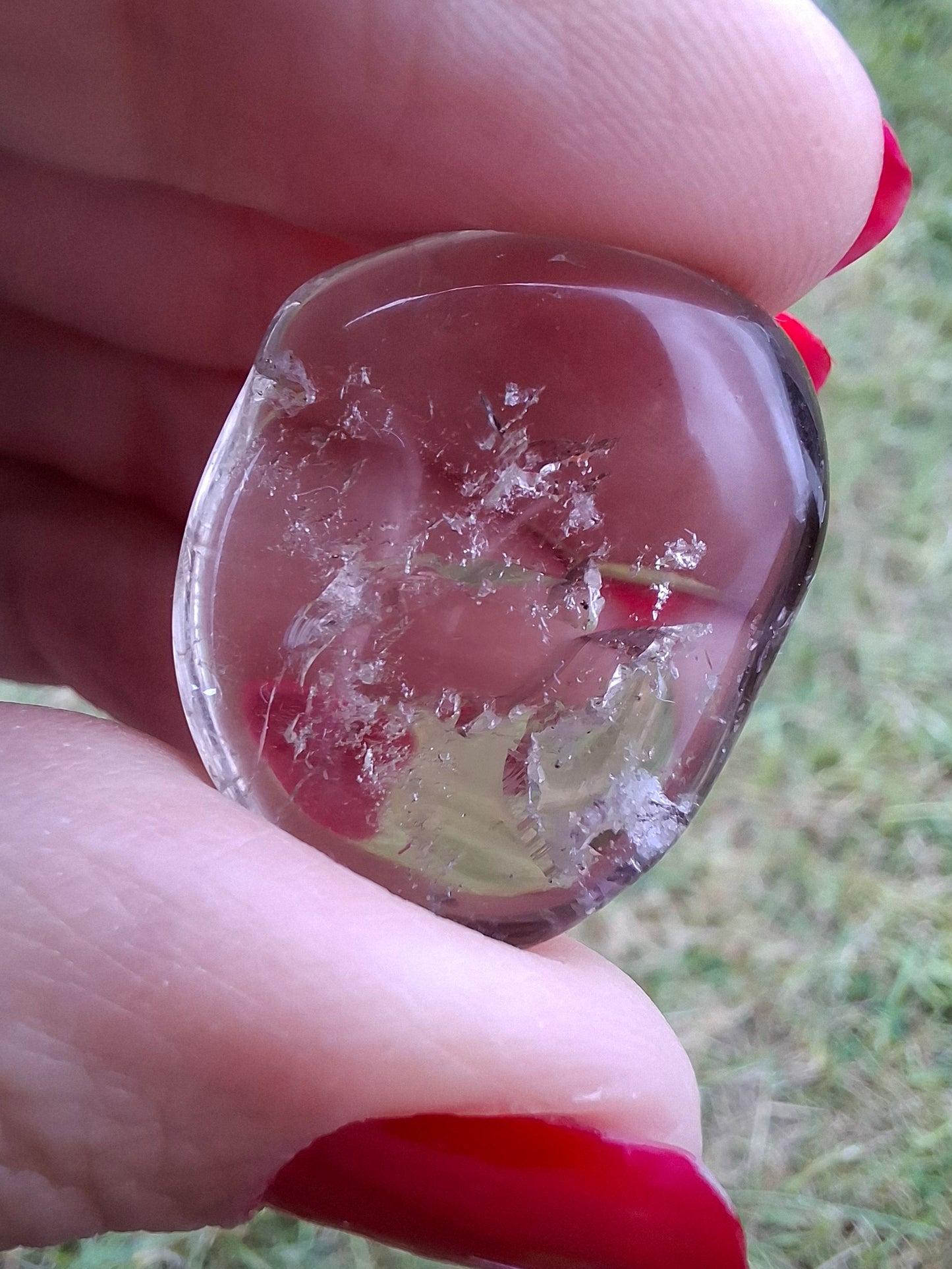 Smoky Quartz, Tumble Stone, Crystal (Ref: T101)