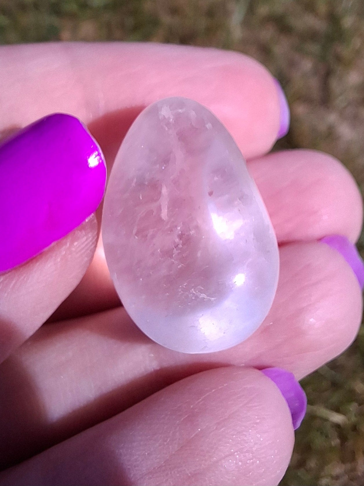 Clear Quartz, Tumble Stone, Crystal (Ref: T29)