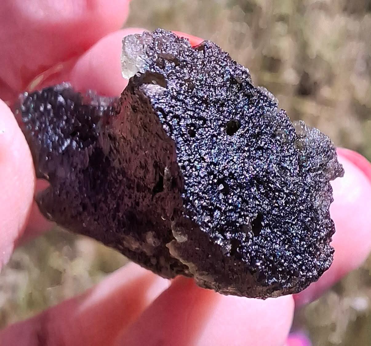 Moldavite Piece, JAKULE, 12.00g, Tektite (Ref: 1175)