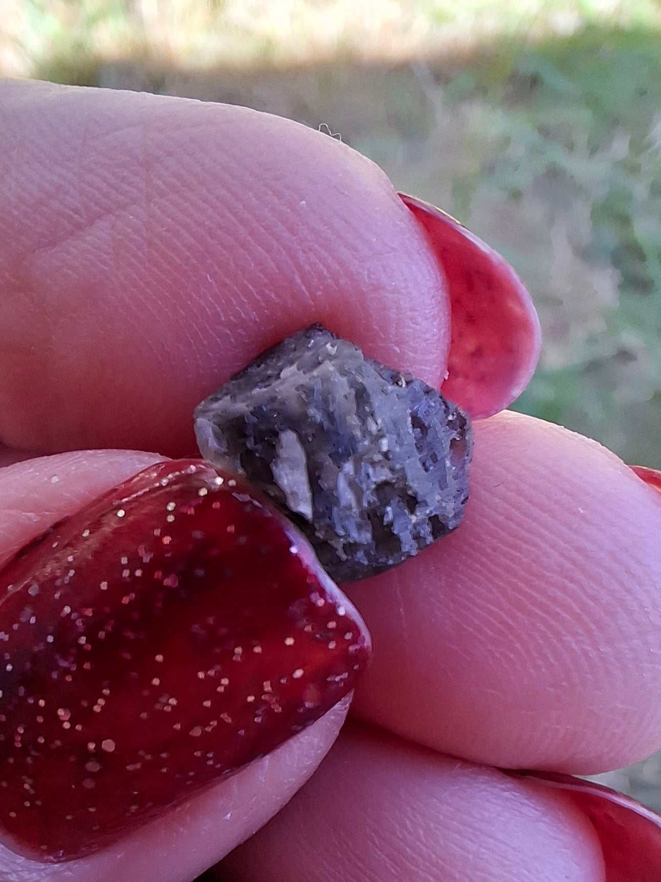 Moldavite Piece, 0.59g, Tektite (Ref: 1472)