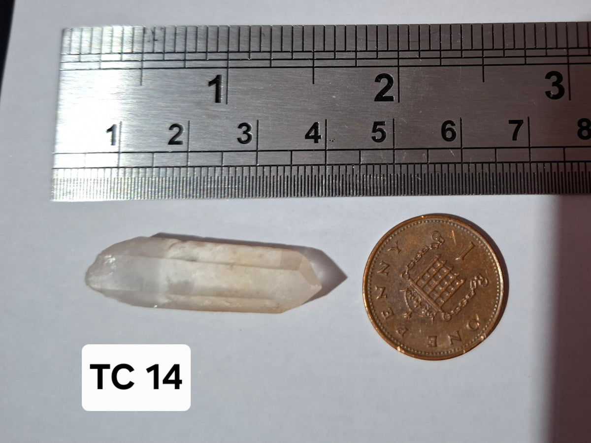 Natural Citrine, 3.54g, Crystal (Ref: TC14)