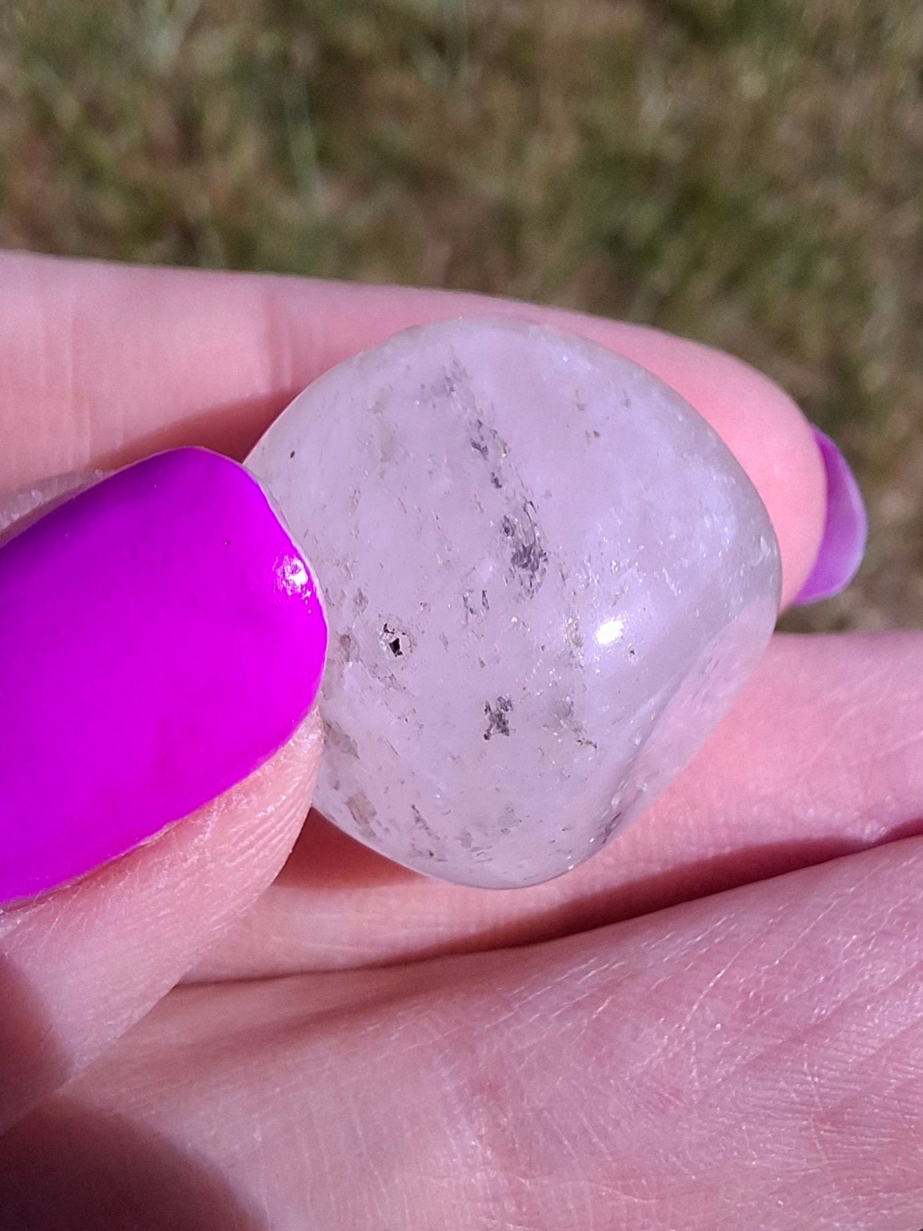 Clear Quartz, Tumble Stone, Crystal (Ref: T27)