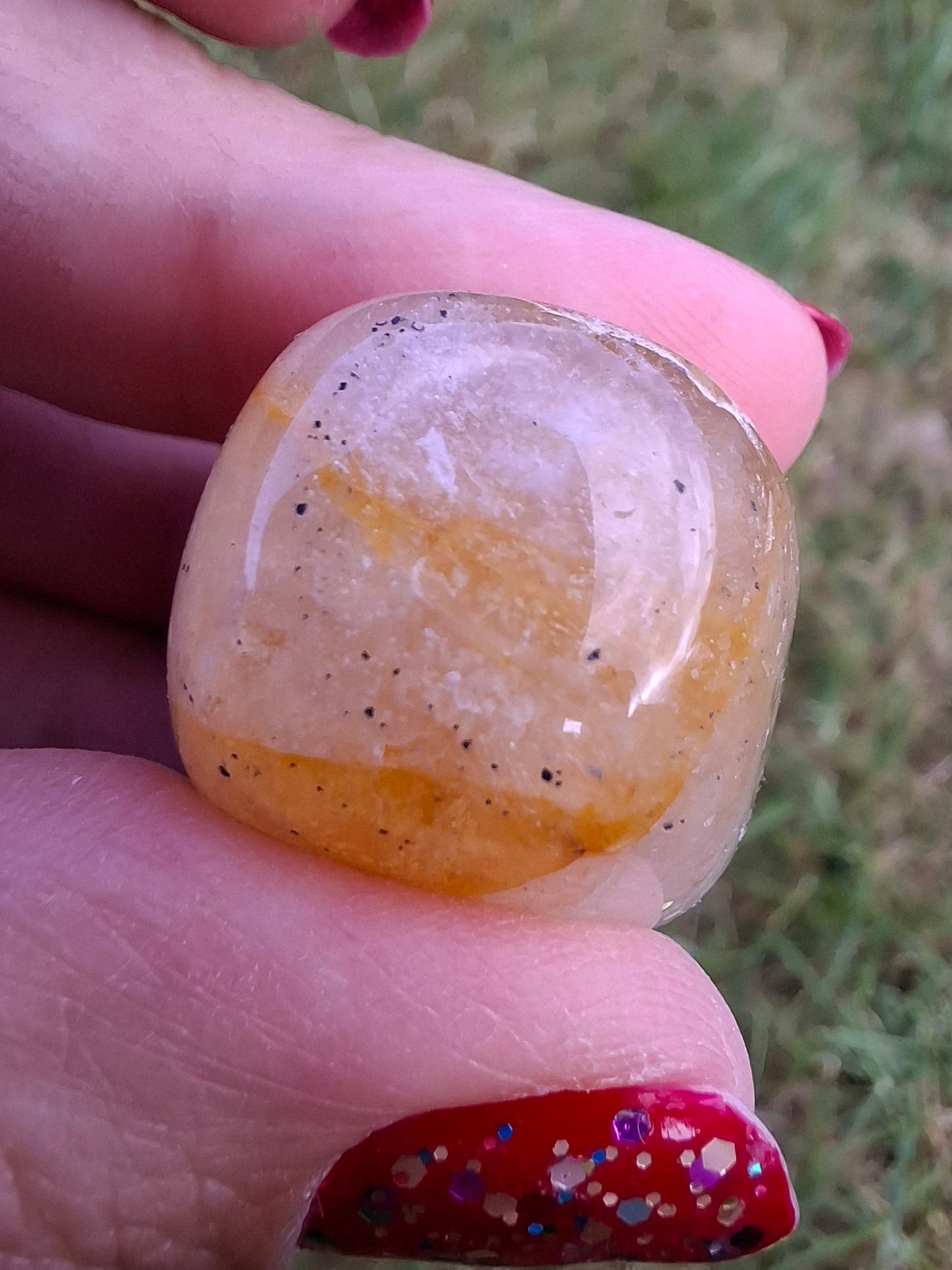Golden Healer, Tumble Stone, Crystal (Ref: T191)