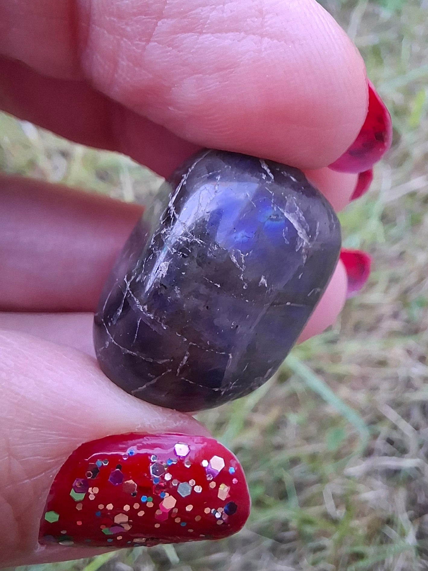 Labradorite, Tumble Stone, Crystal (Ref: T209)