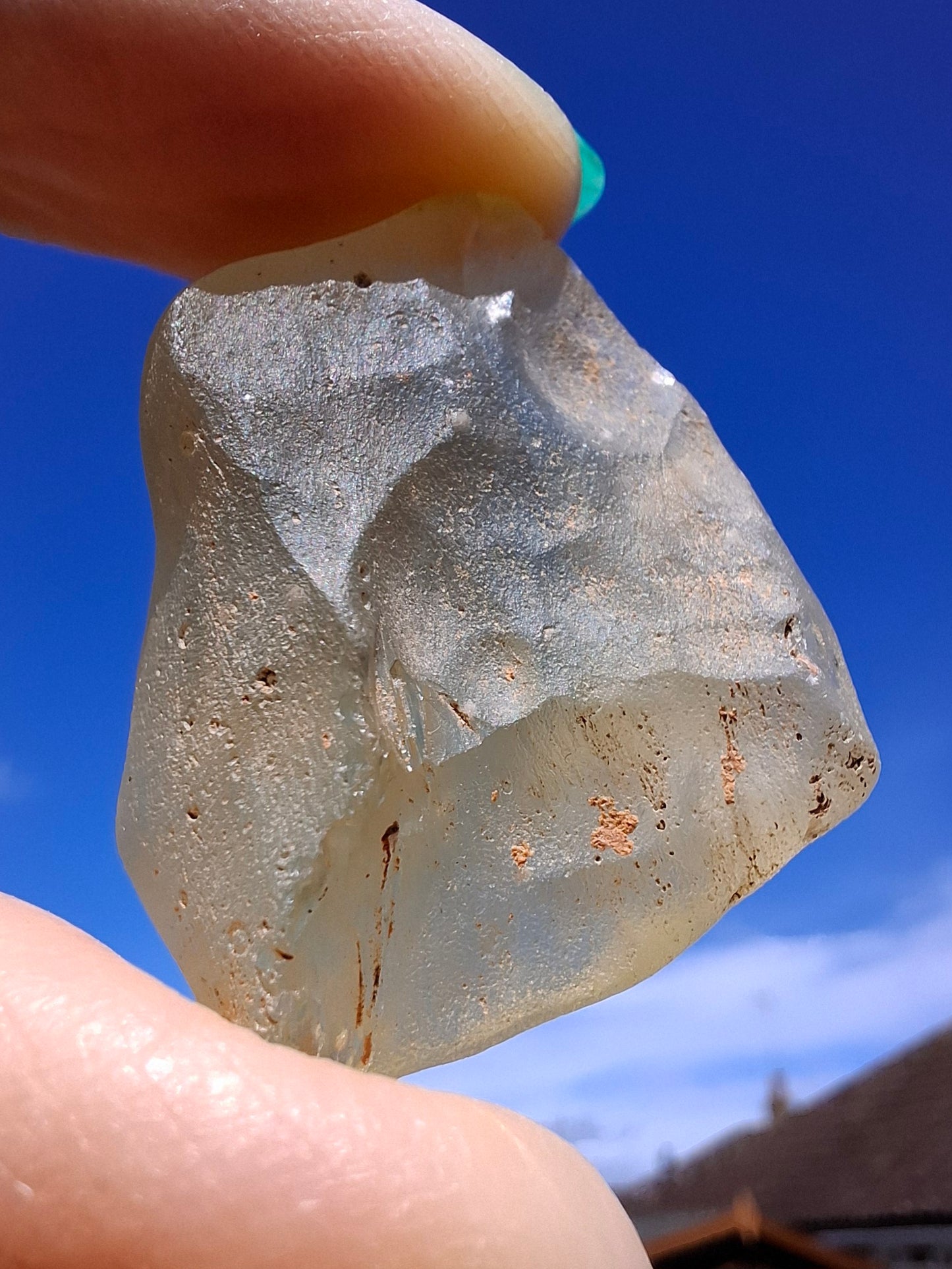 Libyan Desert Glass Piece, 12.30g, Tektite