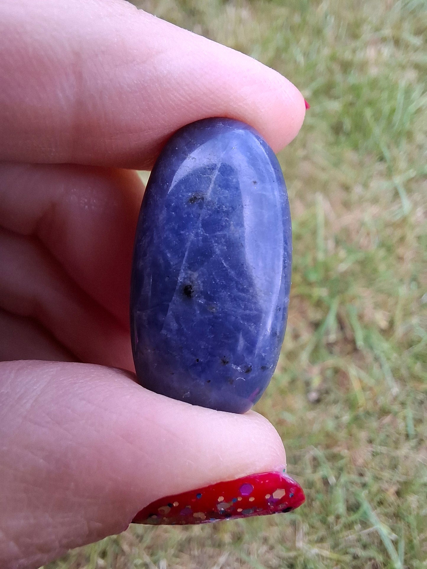 Sodalite, Tumble Stone, Crystal (Ref: T149)