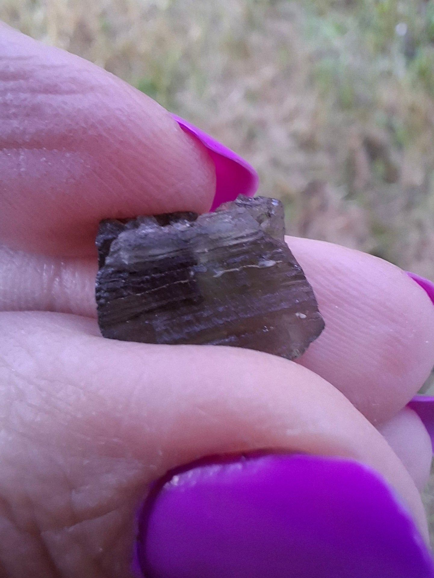 Moldavite Piece, 1.00g, Tektite (Ref: 1442)