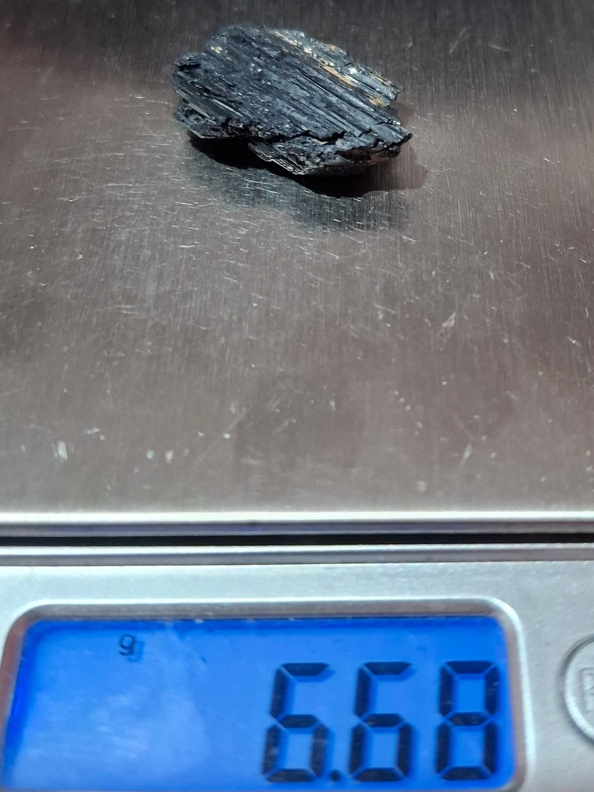 Black Tourmaline RAW, 6.68g, Crystal (Ref: RBT18)